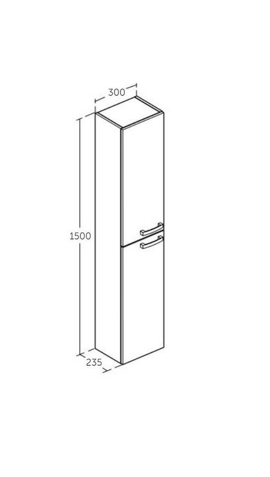 Ideal Standard Hochschrank »Eurovit« (Packung) 2 Türen-HomeTrends