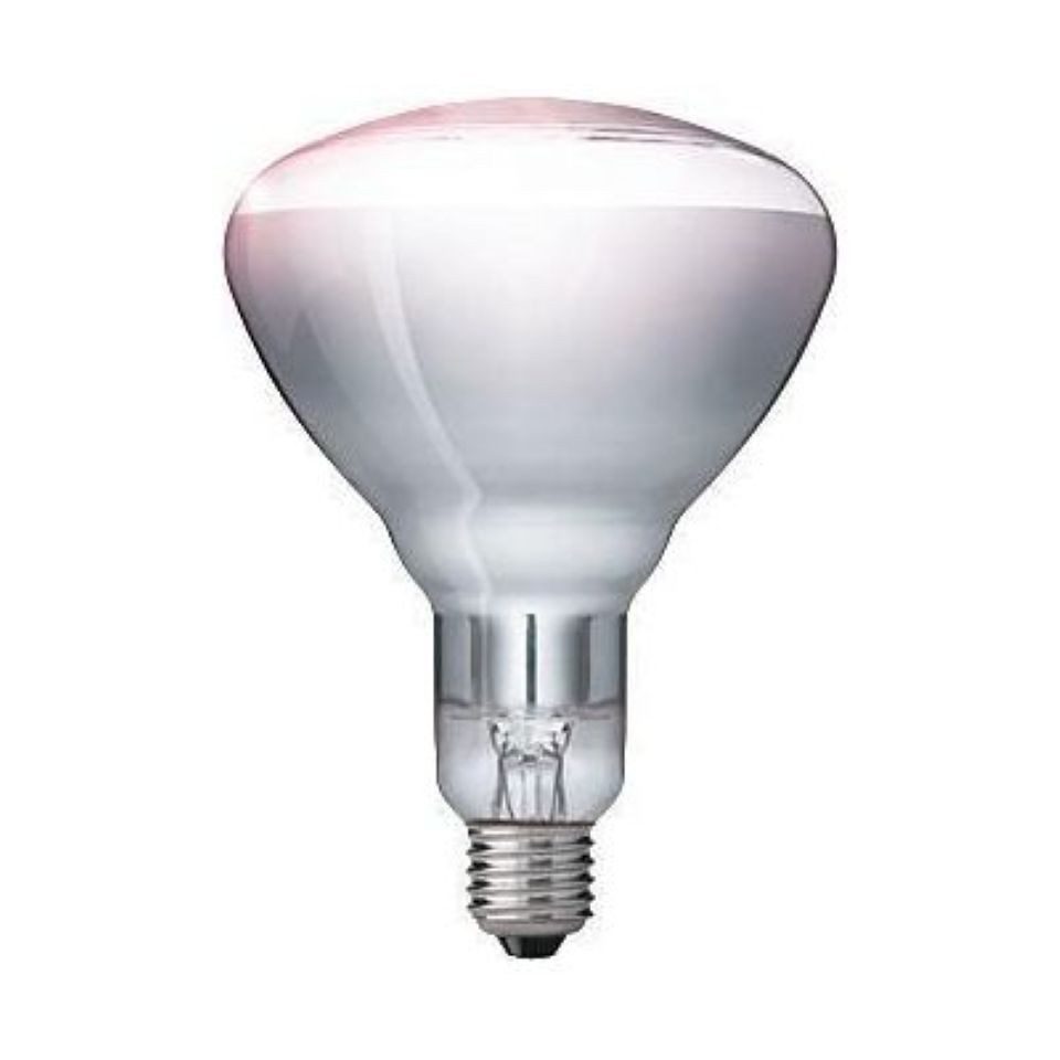 Philips Lighting Infrarotlampe BR125 IR 250W E27 230-250V CL 1CT/10, Einzelprodukt, 1-tlg., Lieferumfang: 1x Philips BR125 Infrarotlampe 250 W E27 Kla, Lange Lebensdauer von bis zu 5.000 Stunden