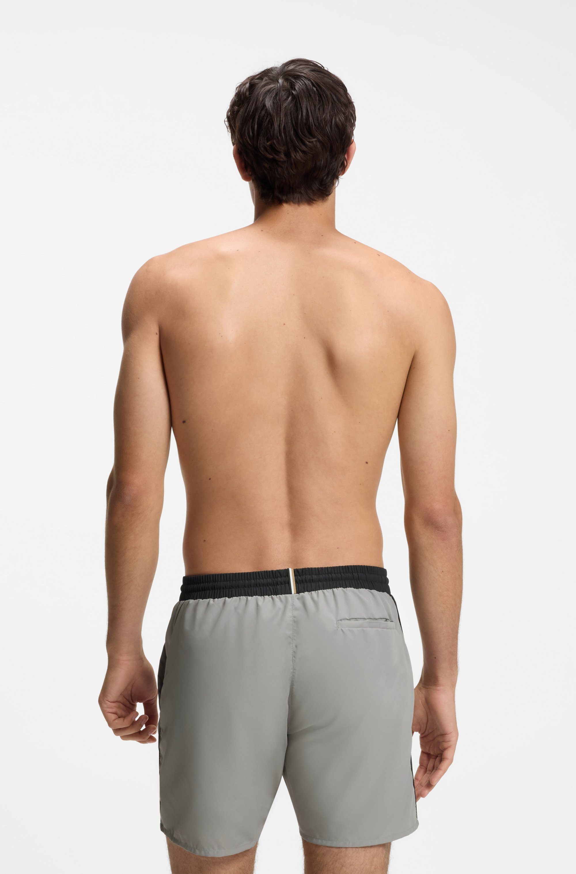 BOSS Badeshorts Starfish mit Kontraststreifen