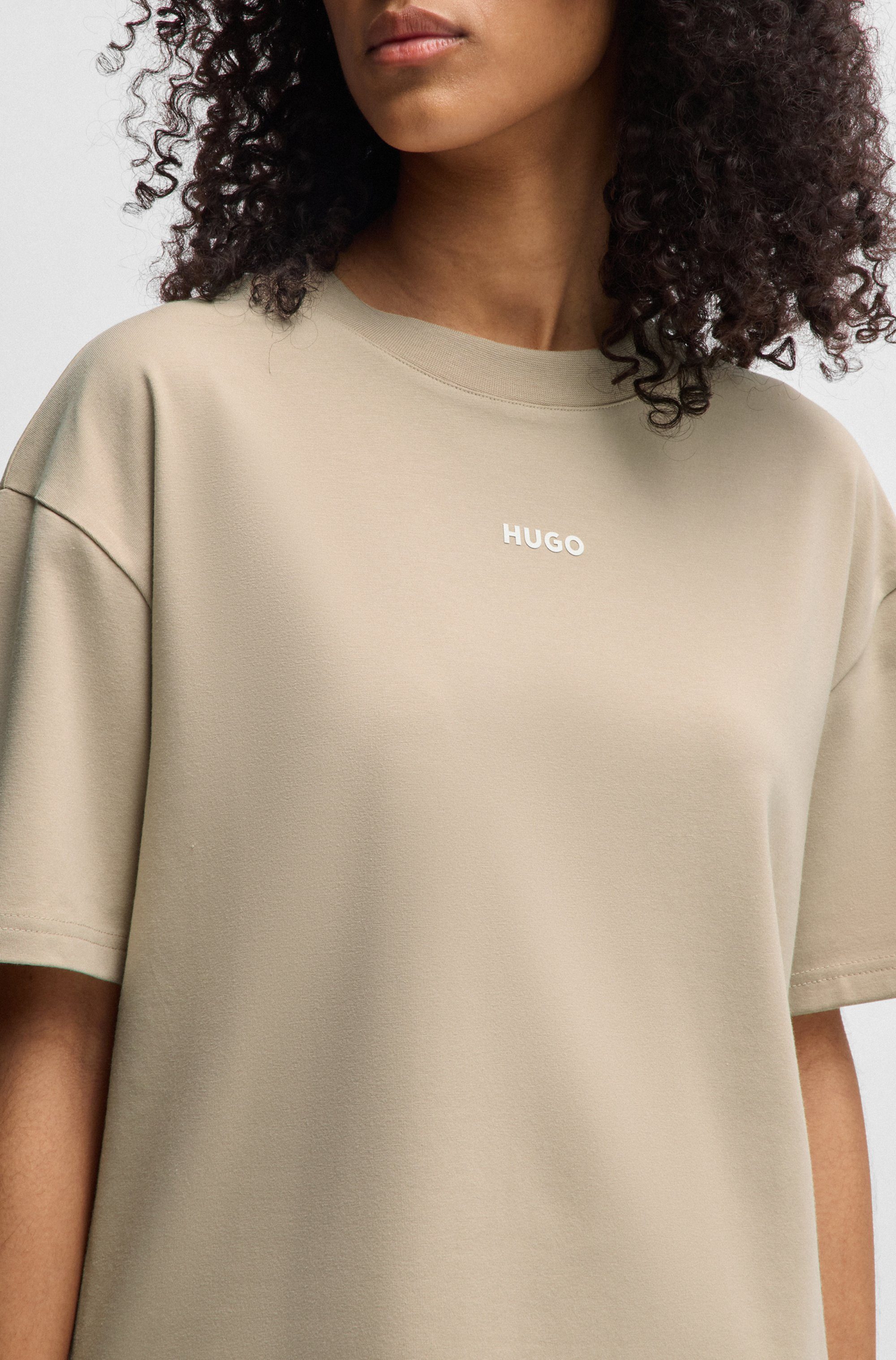 HUGO T-Shirt SHUFFLE_T-SHIRT mit Rundhalsausschnitt