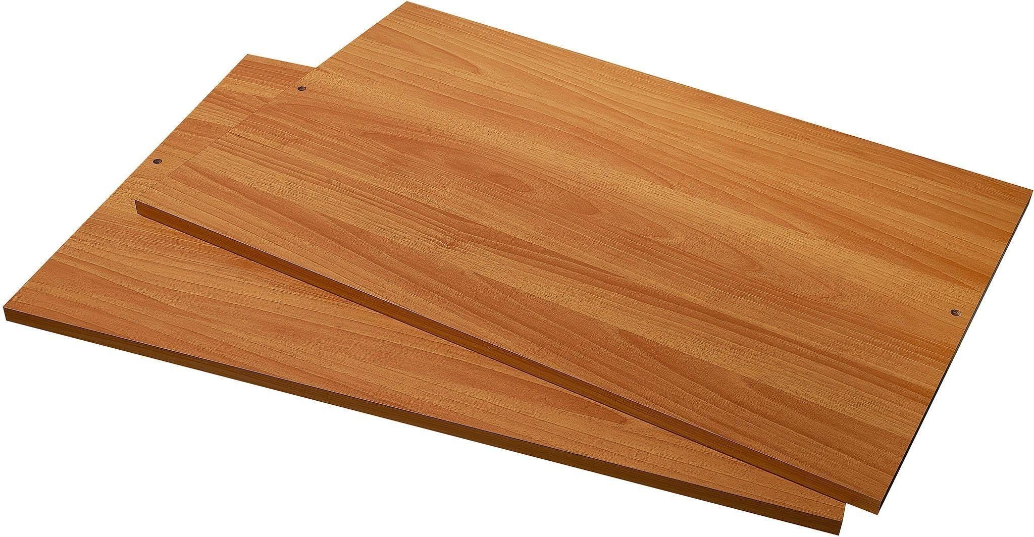 Home affaire Einlegeboden Greta, aus FSC-zertifiziertem Holzwerkstoff, Breite 81cm, im 2er Set, passende Ergänzung für den Kleiderschrank Greta