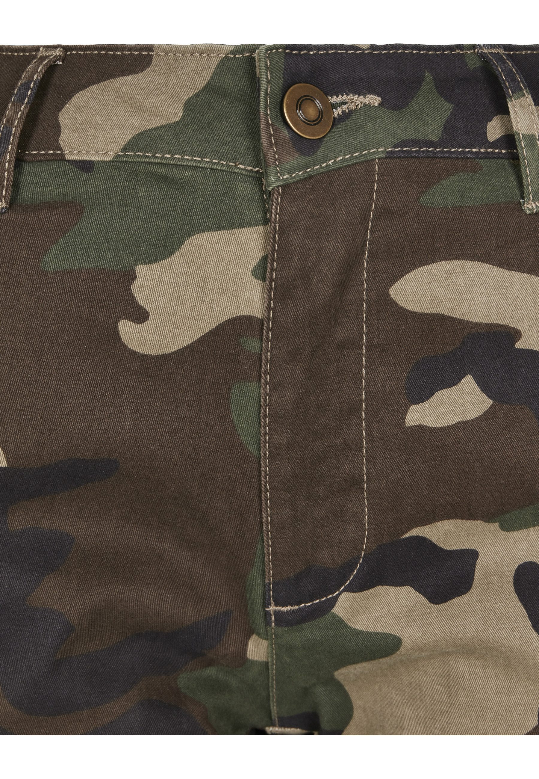 URBAN CLASSICS Cargohose Urban Classics Damen Ladies High Waist Camo Cargo Pants (1-tlg)