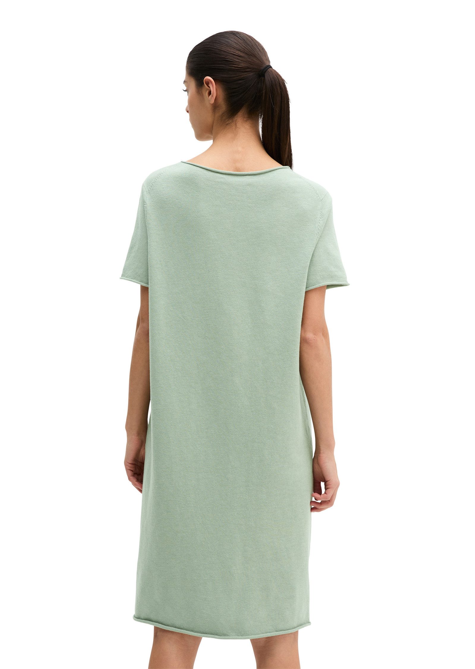 Marc O'Polo Strickkleid aus Organic Cotton-Leinen-Mix