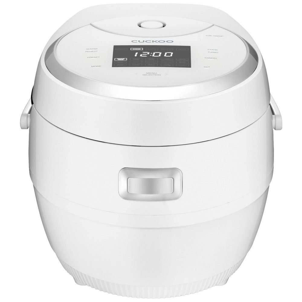 Cuckoo Reiskocher Cuckoo CR-1020F Reiskocher Weiß Kontrollleuchte, Antihaftbeschichtung, 890.00 W