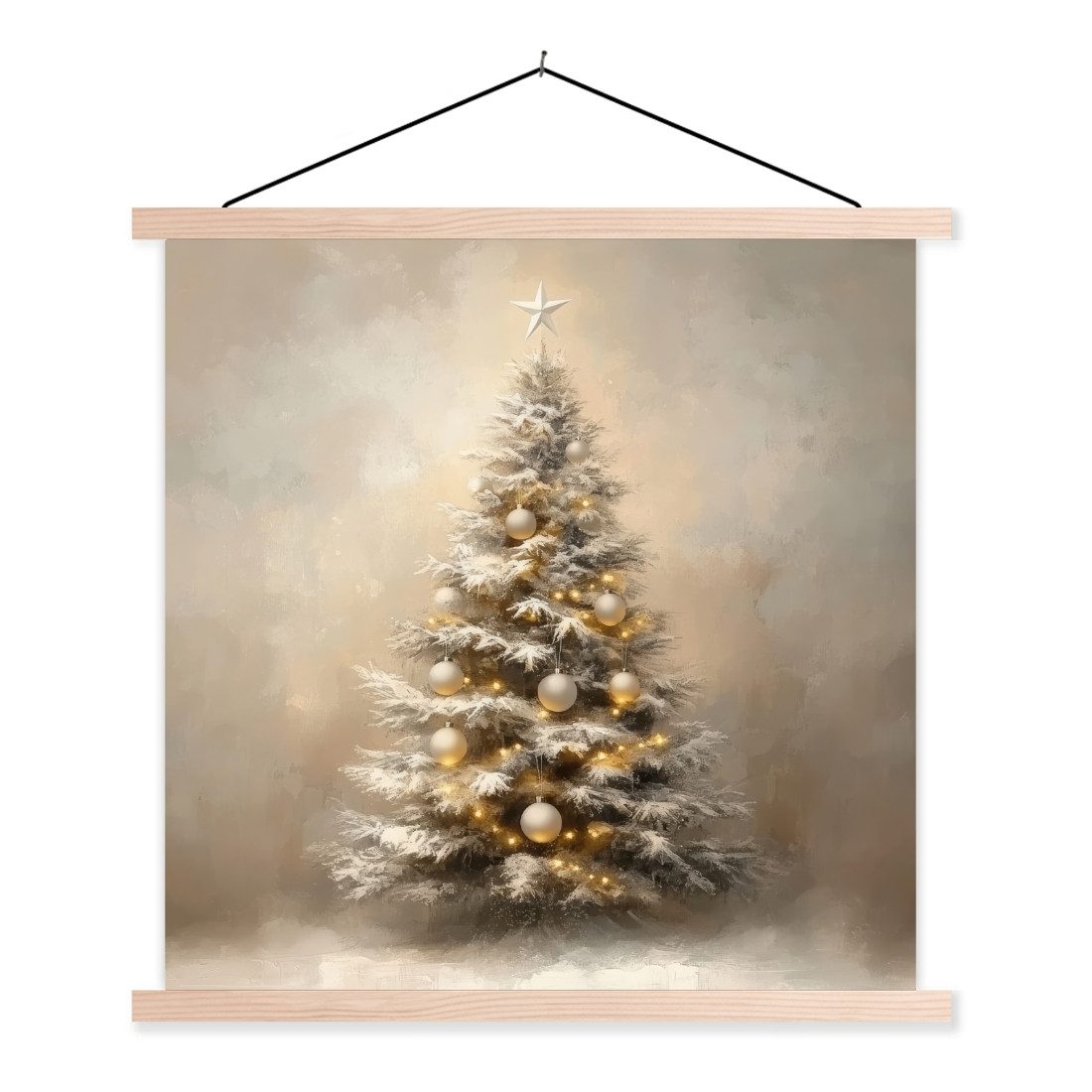 MuchoWow Poster Weihnachten - Weihnachtsbaum - günstig online kaufen