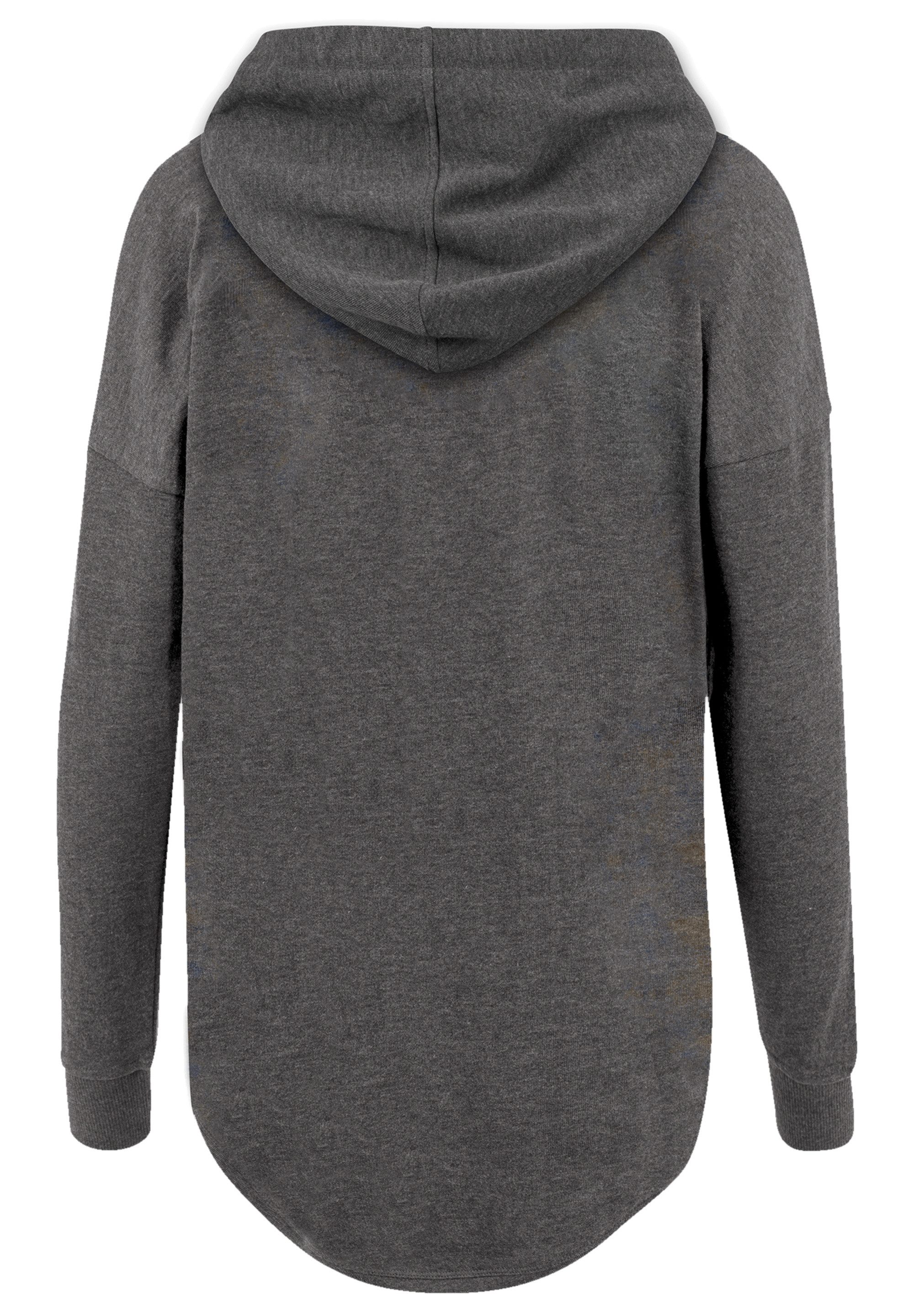 F4NT4STIC Kapuzenpullover Rosa Blumenzweig 3D Premium Qualität
