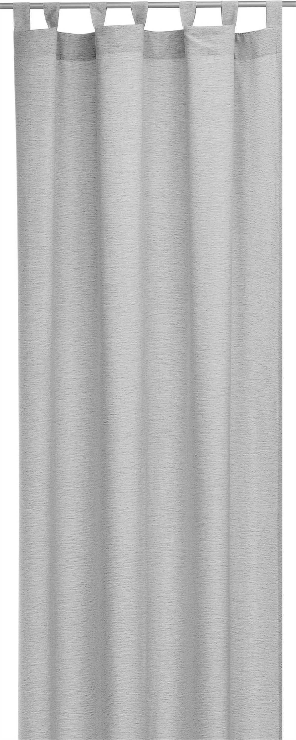 Bestlivings Vorhang (1 St), Schlaufen, blickdicht, Gardine 140x245cm - Leinen Optik - Schlaufen / Kräuselband
