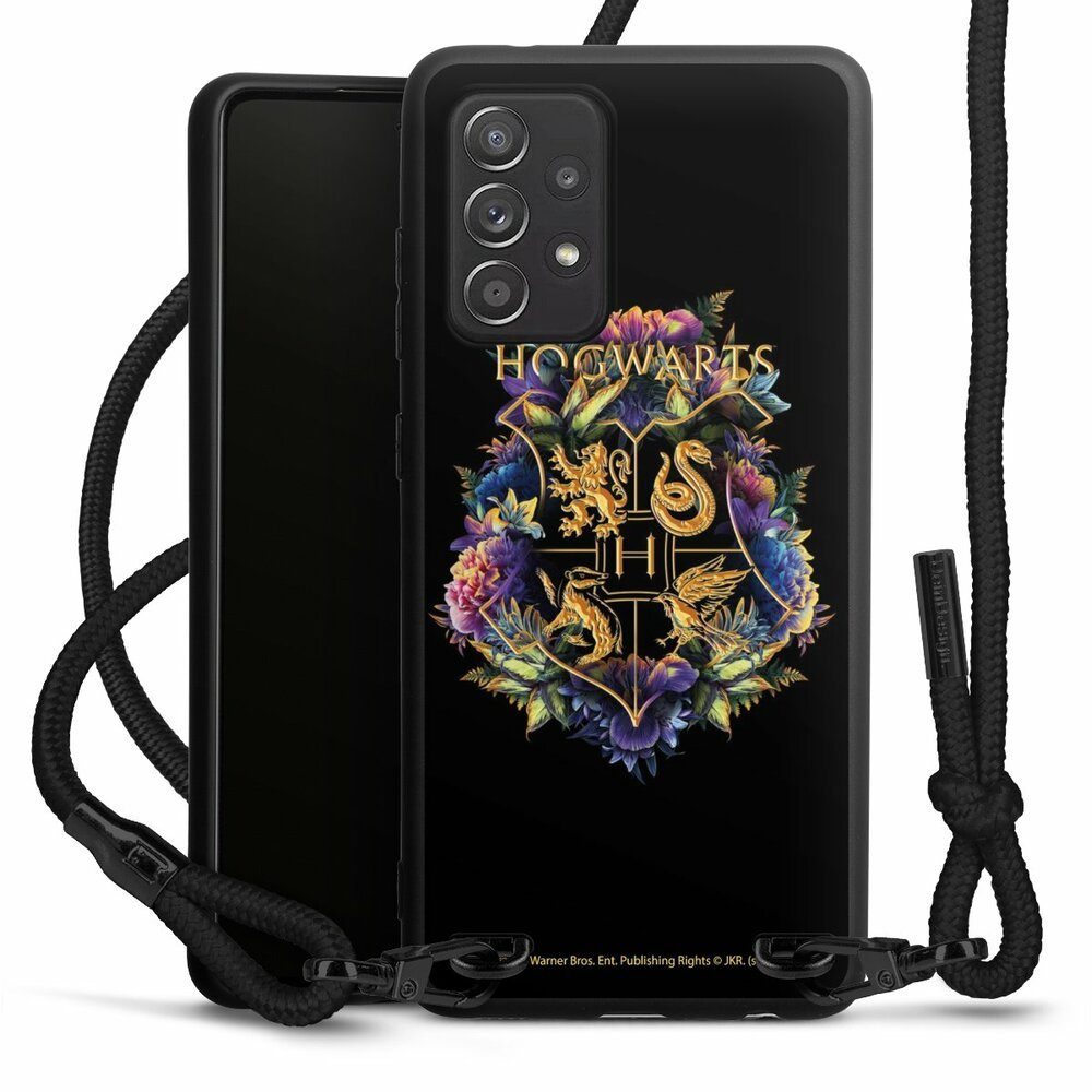 DeinDesign Handyhülle Harry Potter Hogwarts Wappen Hogwarts Emblem, Samsung  Galaxy A52s 5G Premium Handykette Hülle mit Band