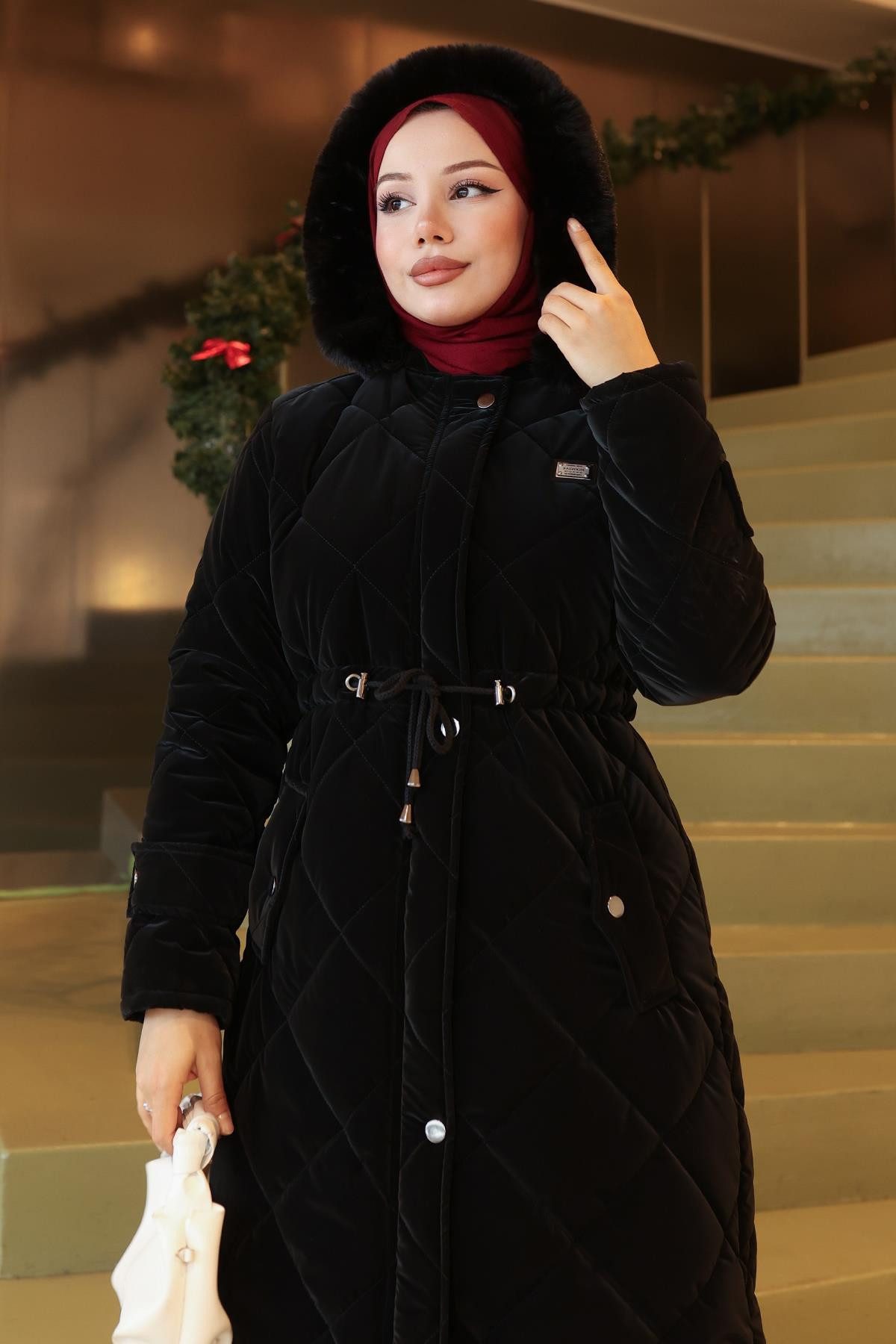 MODAMİHRAM Windbreaker Jacke mit Reißverschluss und Kordelzug günstig online kaufen