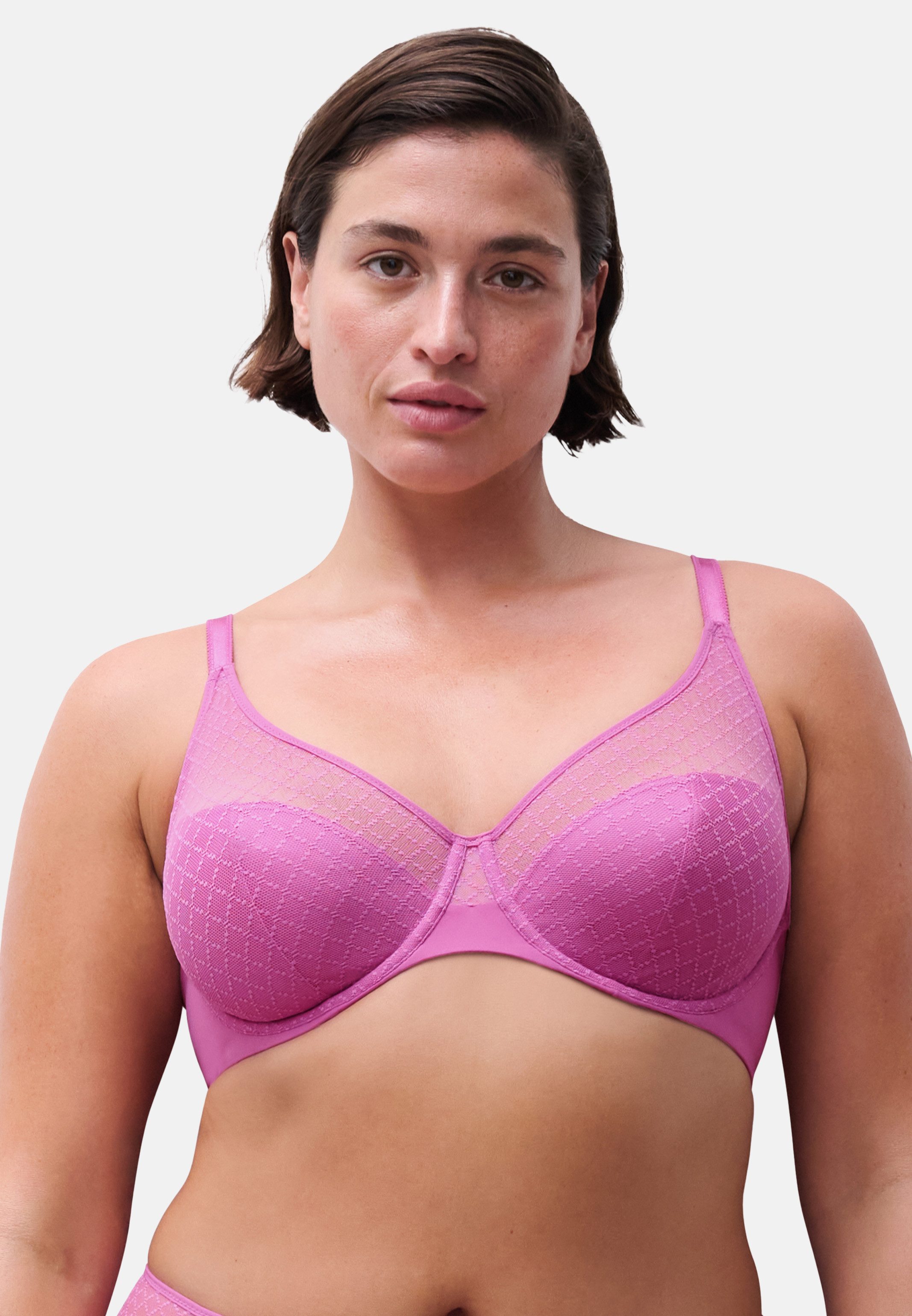 Chantelle Bügel-BH Norah Chic (1-tlg) Bügel-BH - Blickdicht - Extraflache grafische Spitze, Optimaler Halt