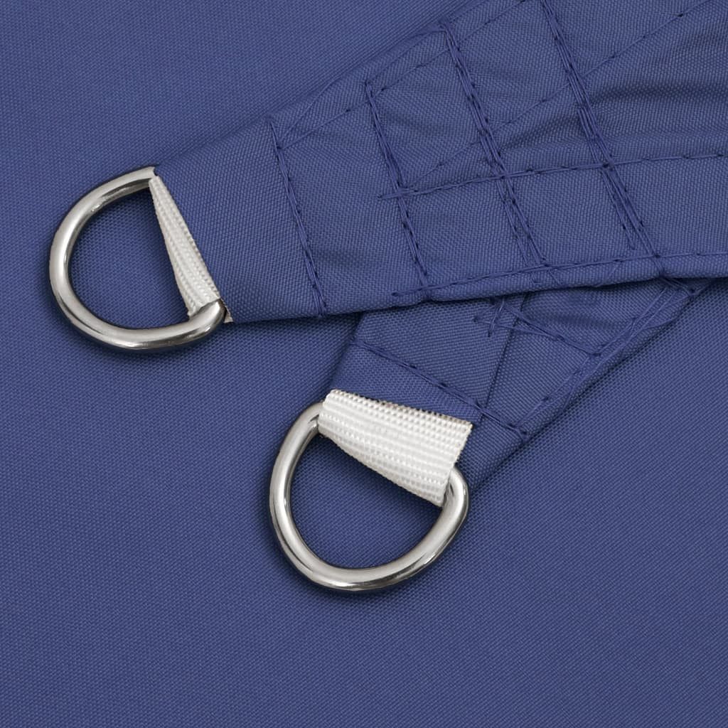 vidaXL Sonnensegel Sonnensegel Oxford-Gewebe Quadratisch 3x3 m Blau, (1-tlg)