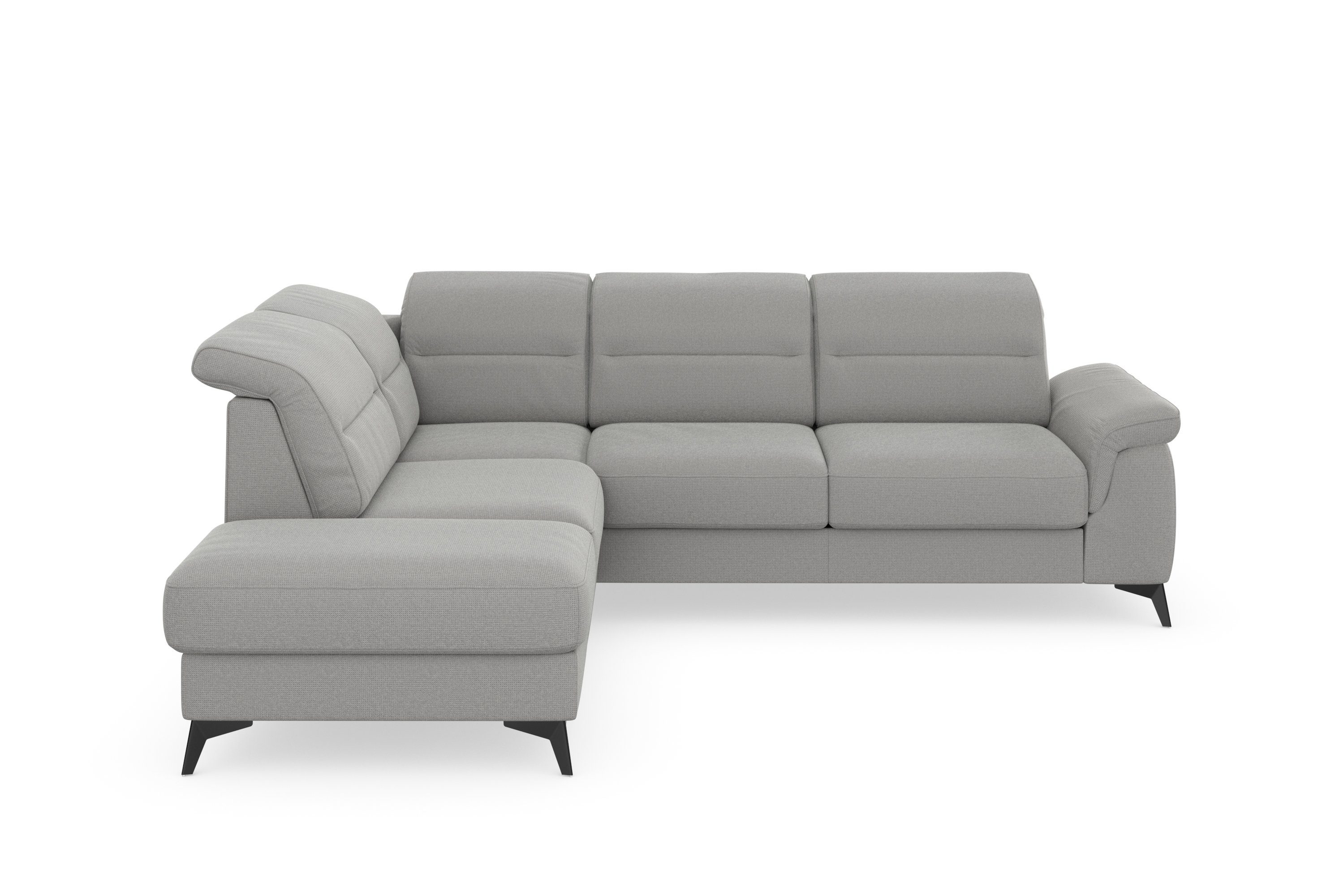 sit&more Ecksofa Sinatra, mit mane, Kopfteilverstellung Armteilfunktion und mit optional