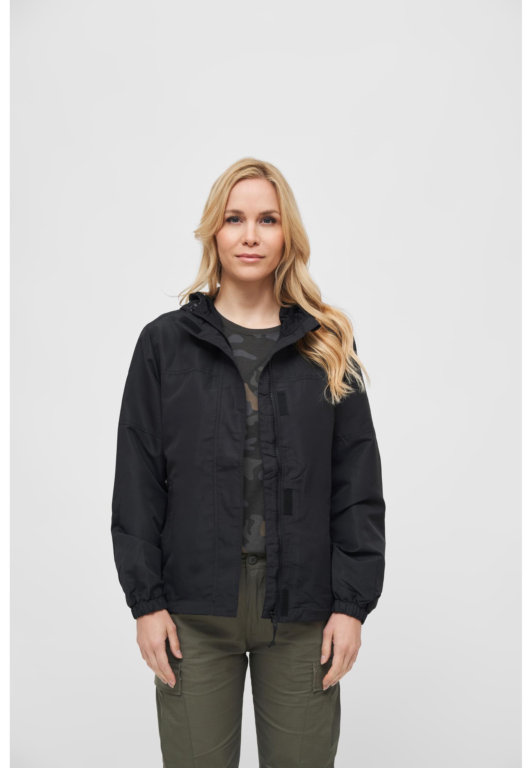 Brandit Allwetterjacke Brandit Damen Ladies Summer Windbreaker Frontzip (1-St)