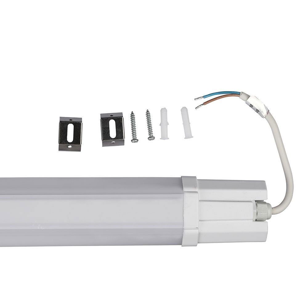 etc-shop LED 120 Wannenleuchte LED Garage Deckenleuchte, Röhre LED Feuchtraumleuchte cm