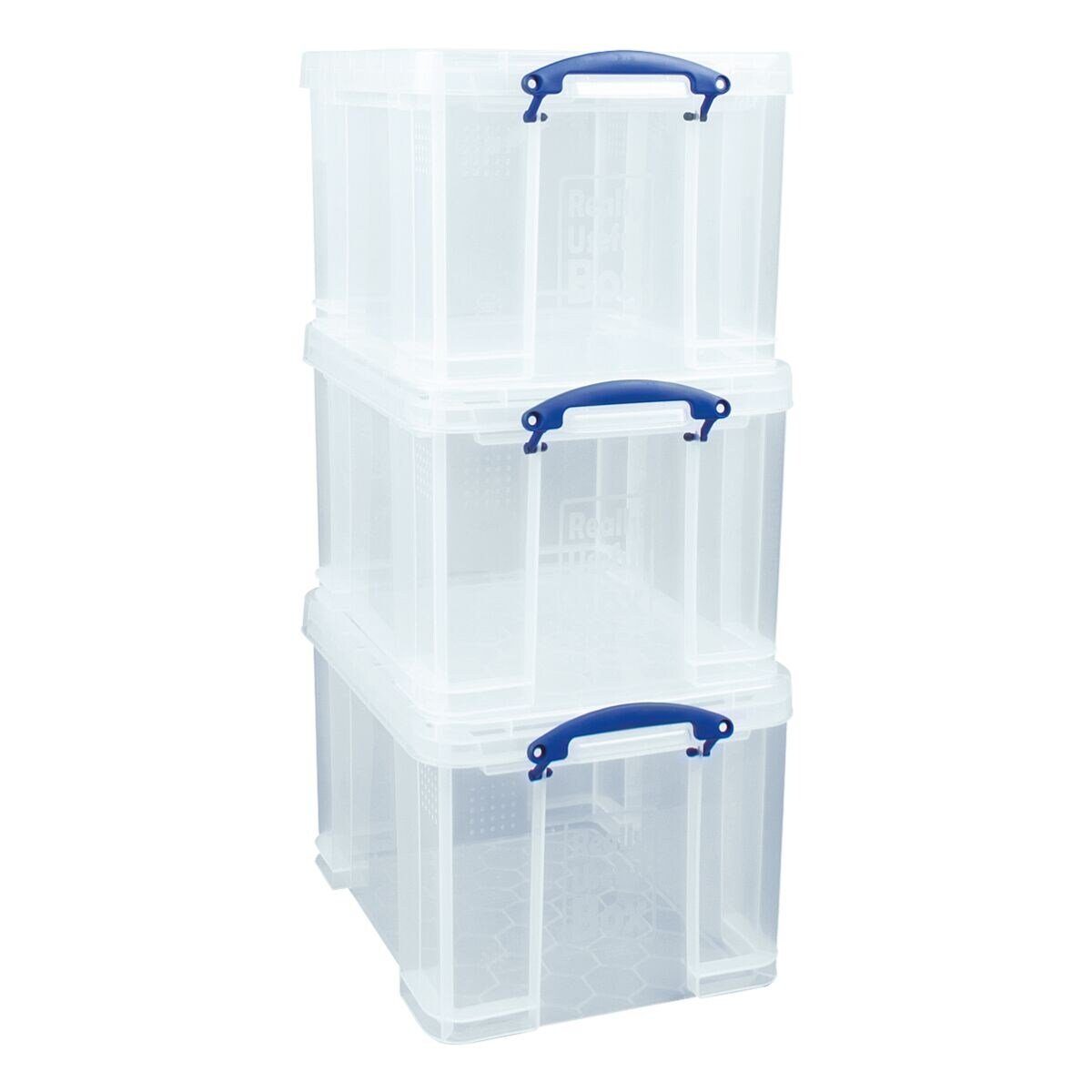 REALLYUSEFULBOX Aufbewahrungsbox (3 St), 35 Liter, verschließbar und stapel günstig online kaufen