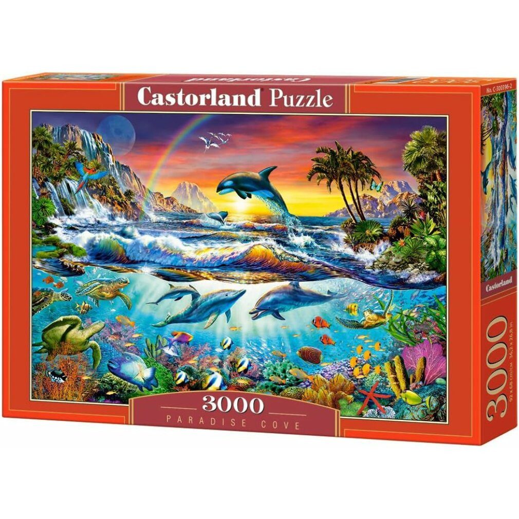 Castorland Puzzle Puzzle Paradiesbucht 3000 Teile, Puzzleteile