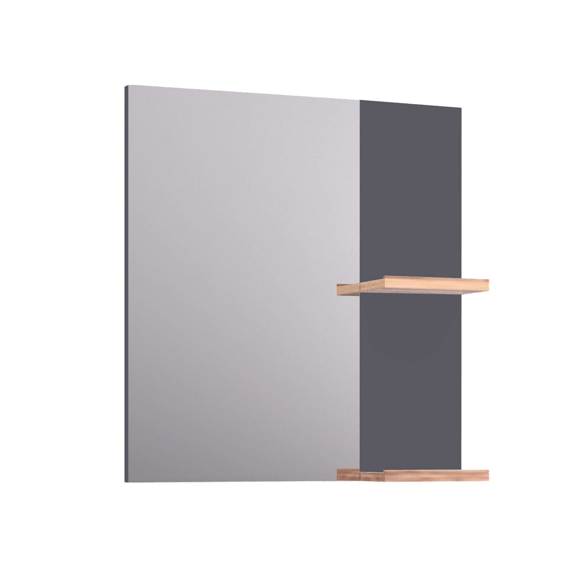 BADEDU Badspiegel Spiegel, Badezimmerspiegel mit Ablage, Wandspiegel