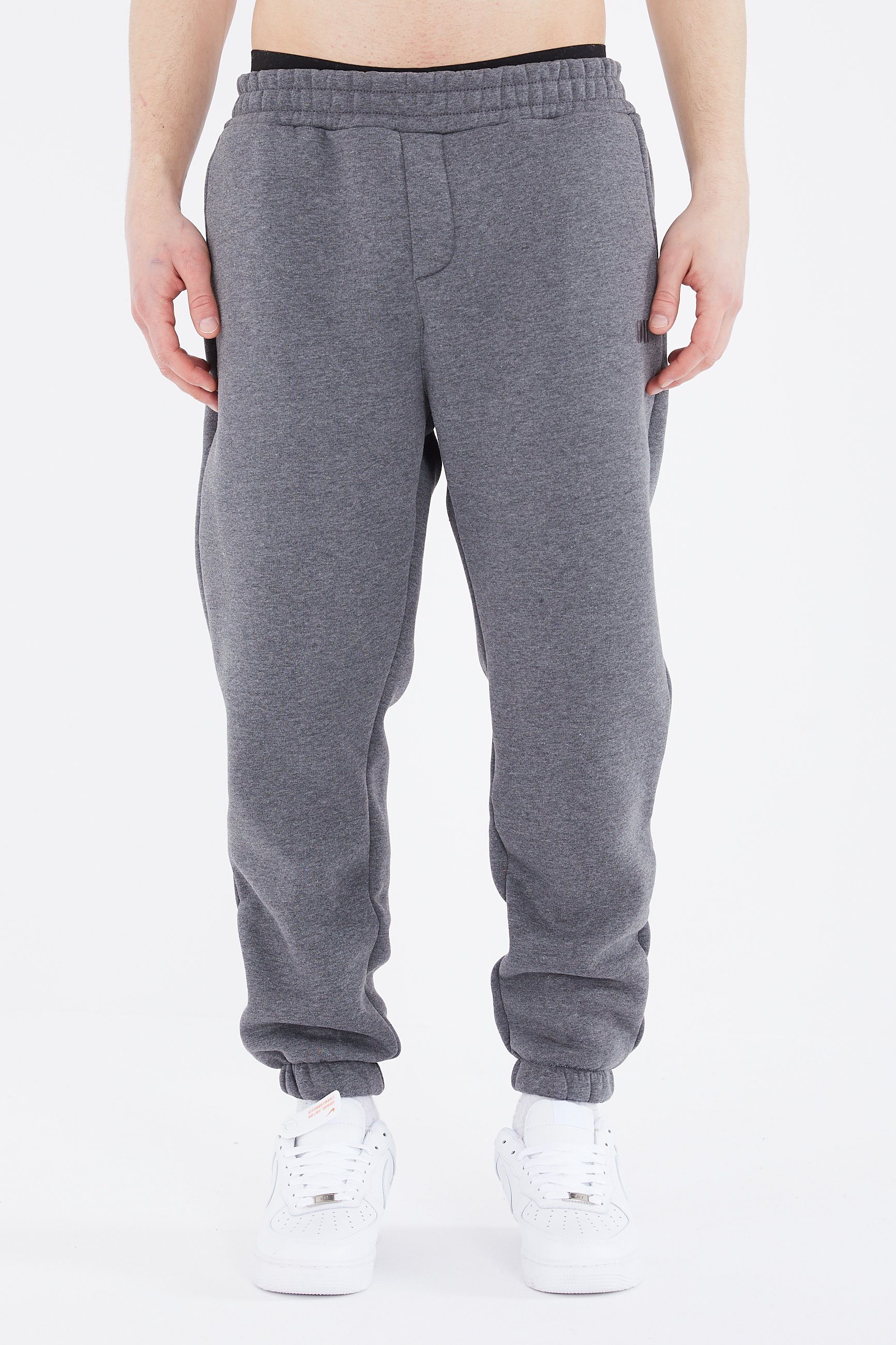 COFI Casuals Jogginghose Basic Jogginghose Oversize Fit Baumwolle
