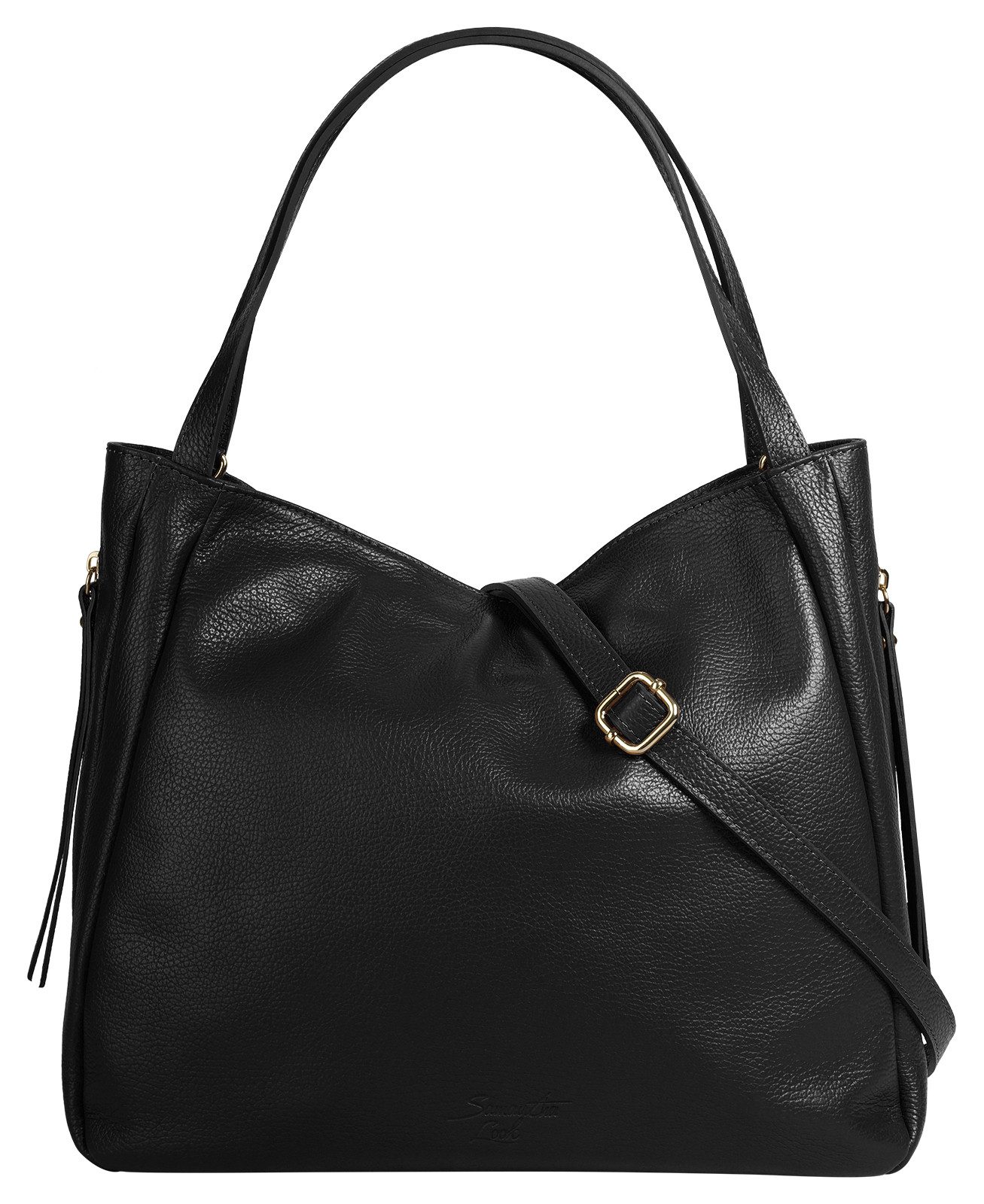 Samantha Look Umhängetasche, echt Leder, Made in Italy günstig online kaufen
