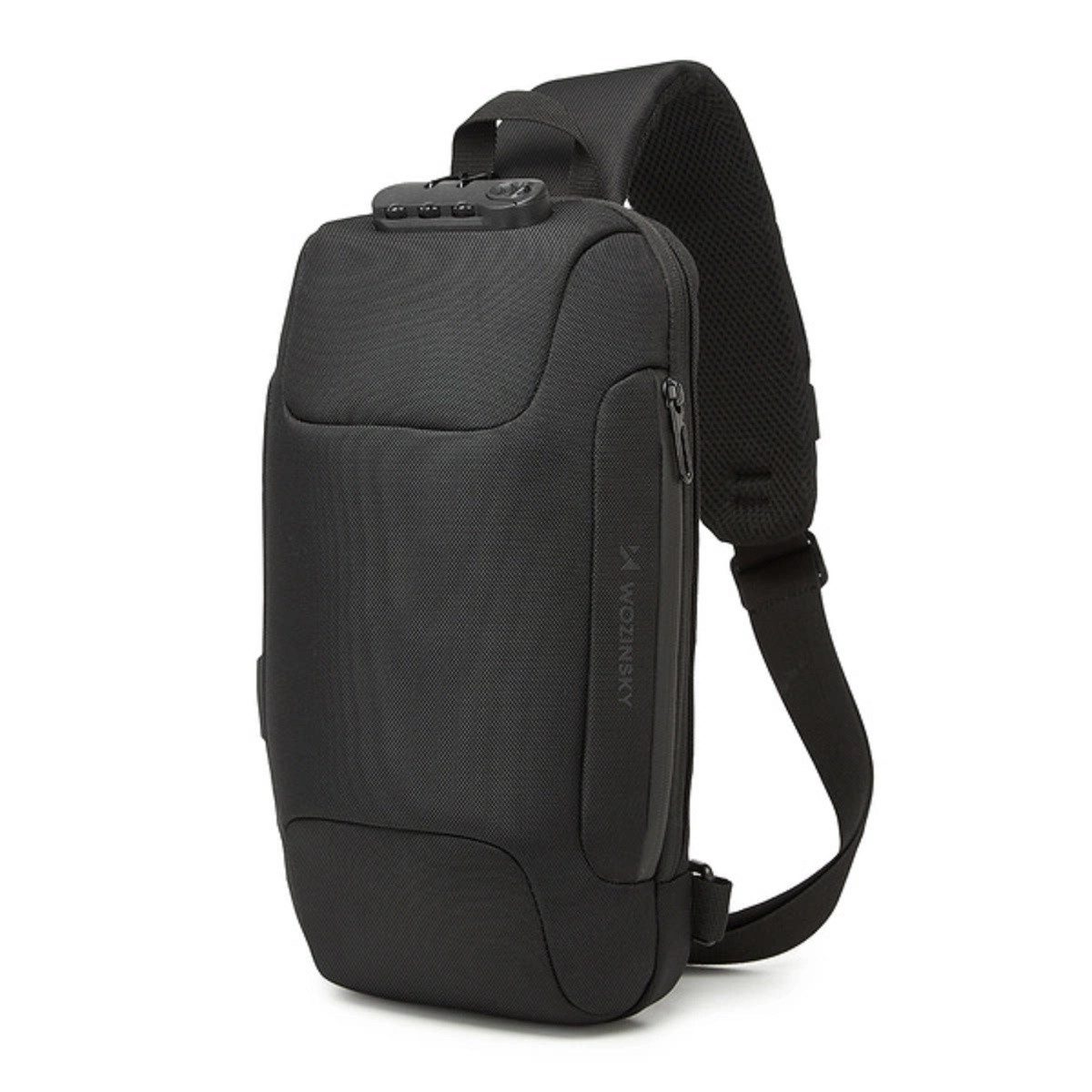 Forcell Laptoprucksack Wozinsky Premium Anti-Diebstahl City-Rucksack mit USB und Organizer