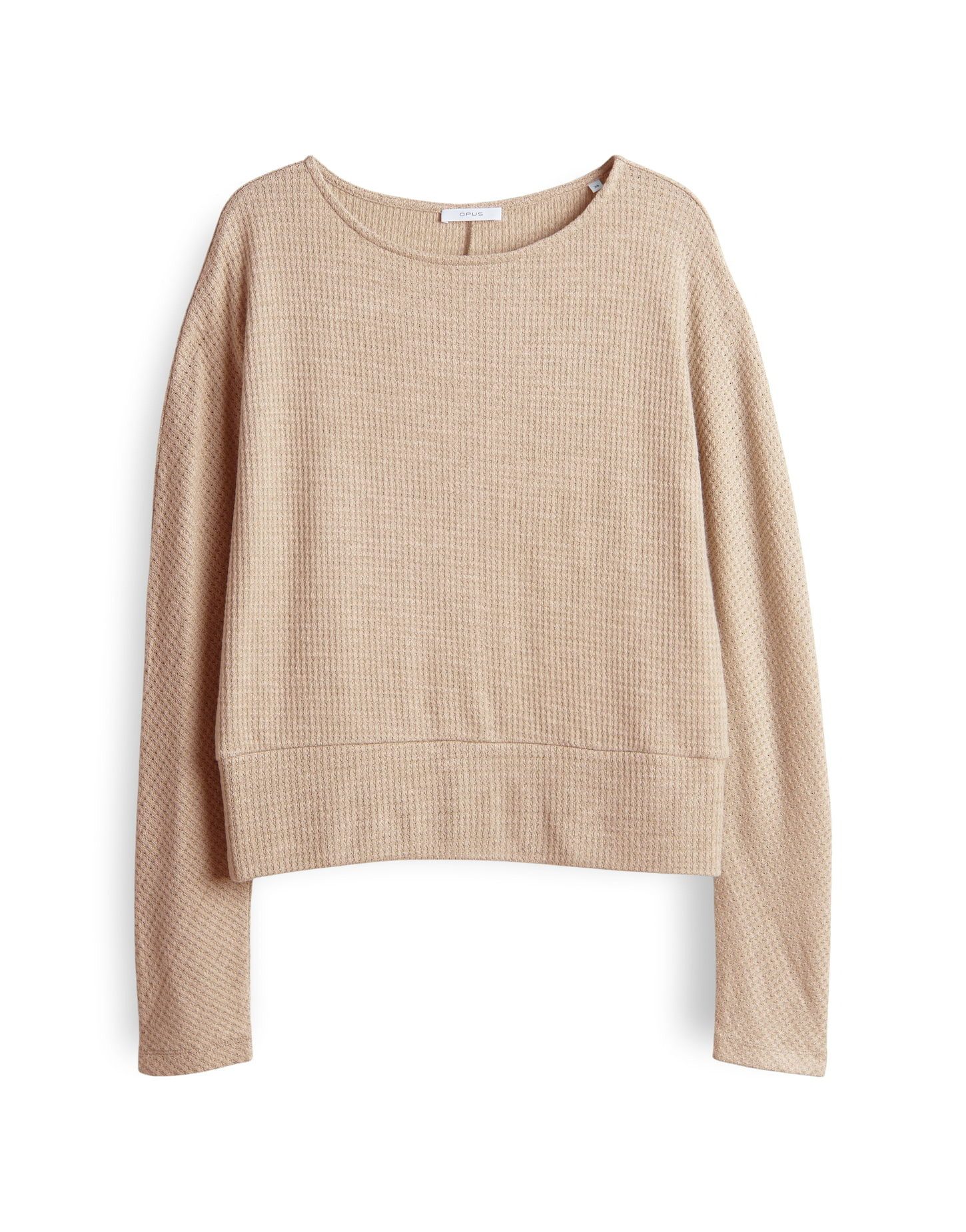 OPUS Langarmshirt SELLU Regular überschnittener Langarm, schmal zulaufend, günstig online kaufen