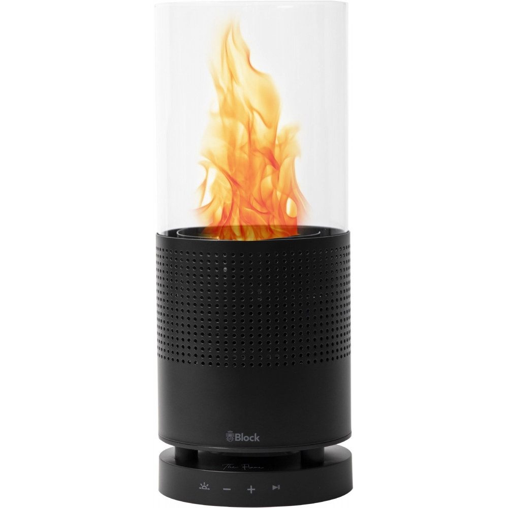 Block Block The Flame Bluetooth-Lautsprecher schwarz Bluetooth-Lautsprecher (Bluetooth-Lautsprecher, Bluetooth-Lautsprecher)