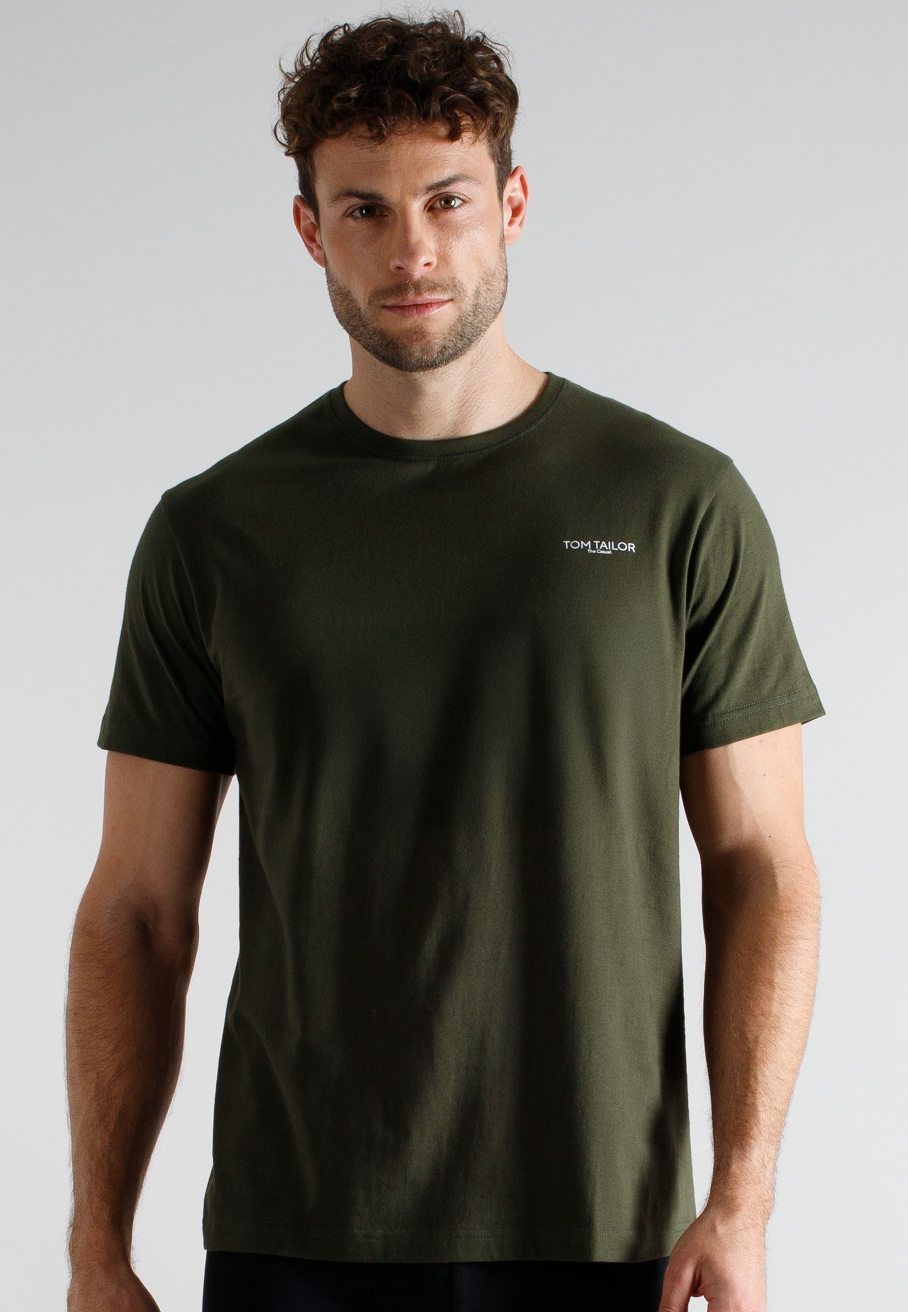 TOM TAILOR T-Shirt (3er Pack) lässiger Casual-Stil