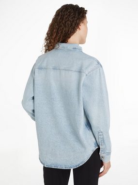 Calvin Klein Jeans Jeanshemd DAD DENIM SHIRT mit Logopatch