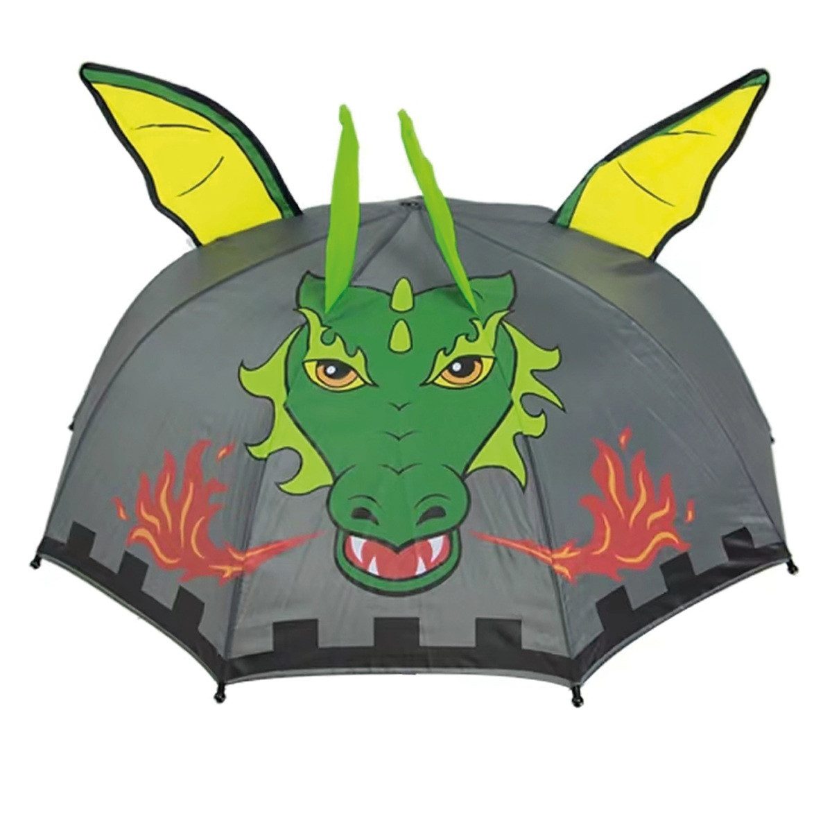 John GmbH John Regenschirm Fantasy Drachen mehrfarbig Ø45,5cm manuell 3D Optik