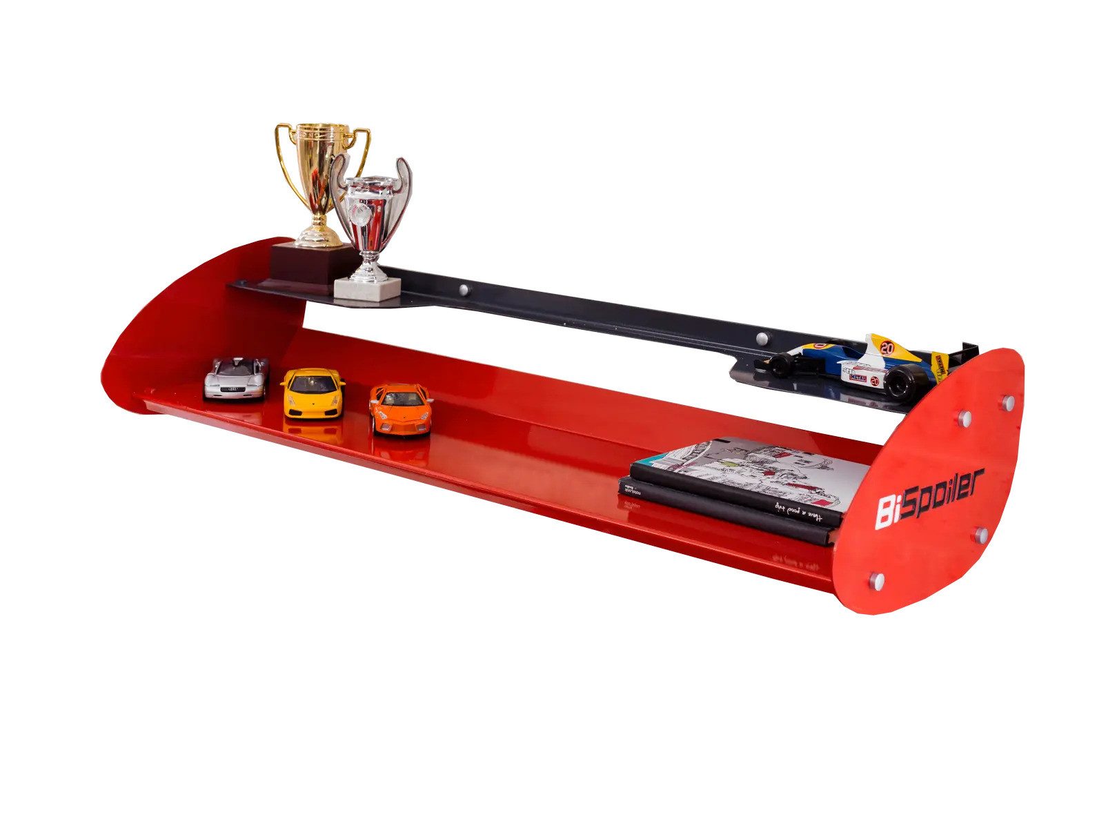 Möbel-Zeit Wandregal CHAMPION RACER, Spoiler