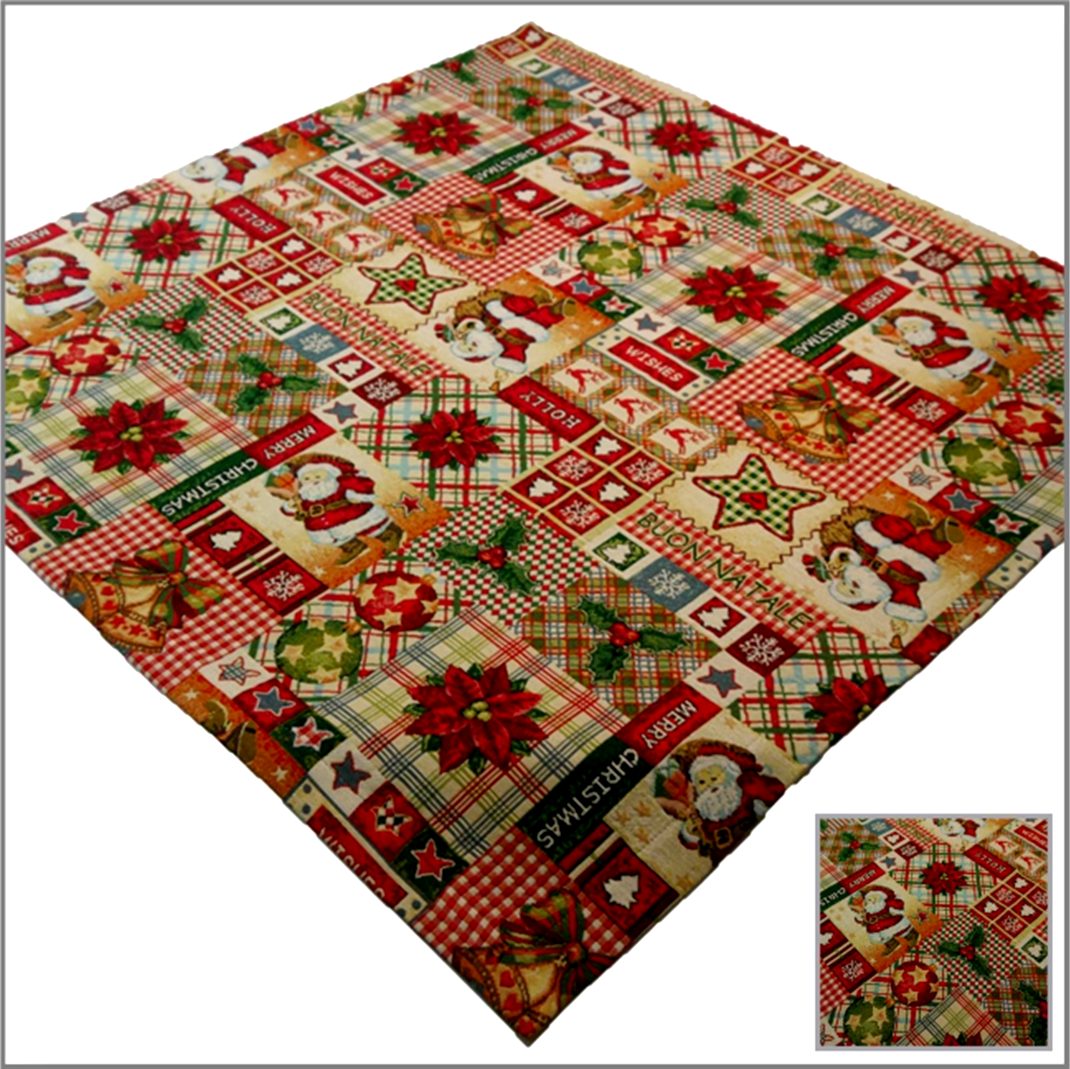 Brilliant Tischdecke Weihnachten, Tischdecke, RZ-H-1015, 85x85cm, Gobelin-S günstig online kaufen