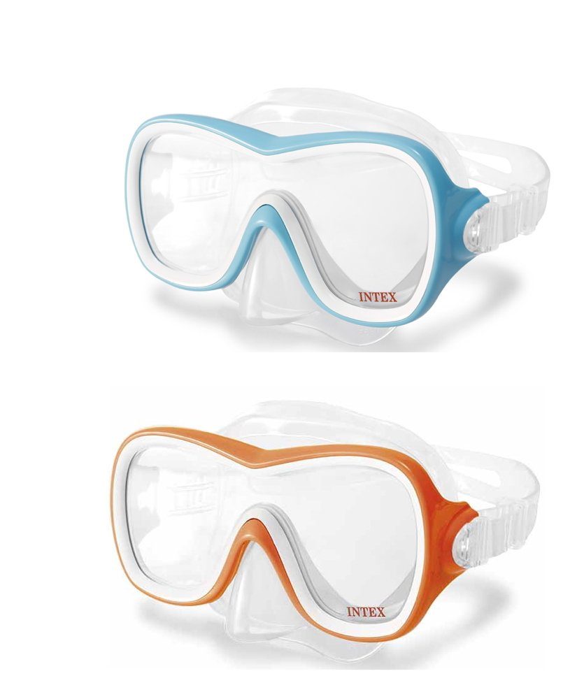 Intex Taucherbrille Intex Tauchermaske Wave Rider Mask ab 8 Jahren zufällige Auswahl 55978