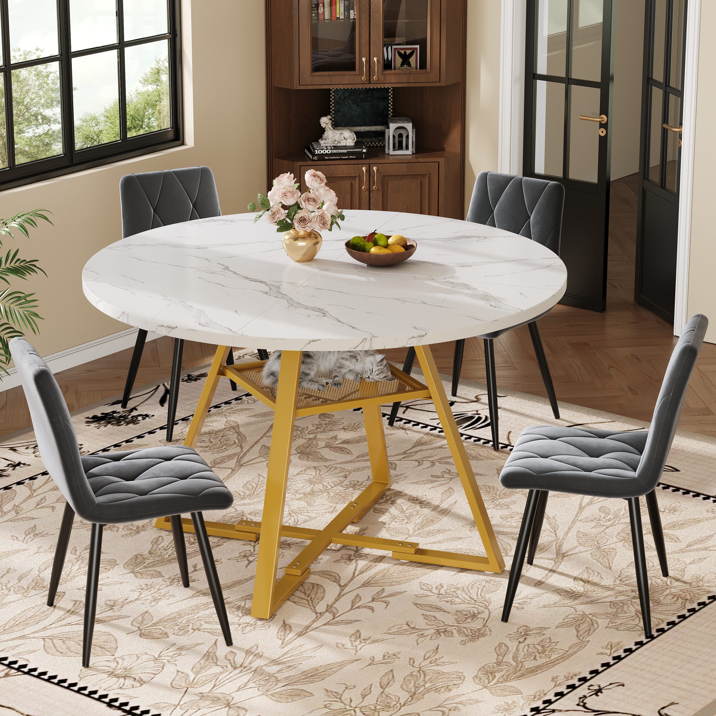 Essgruppe für Esszimmer, Wohnzimmer & Homeoffice, stilvoll und langlebig