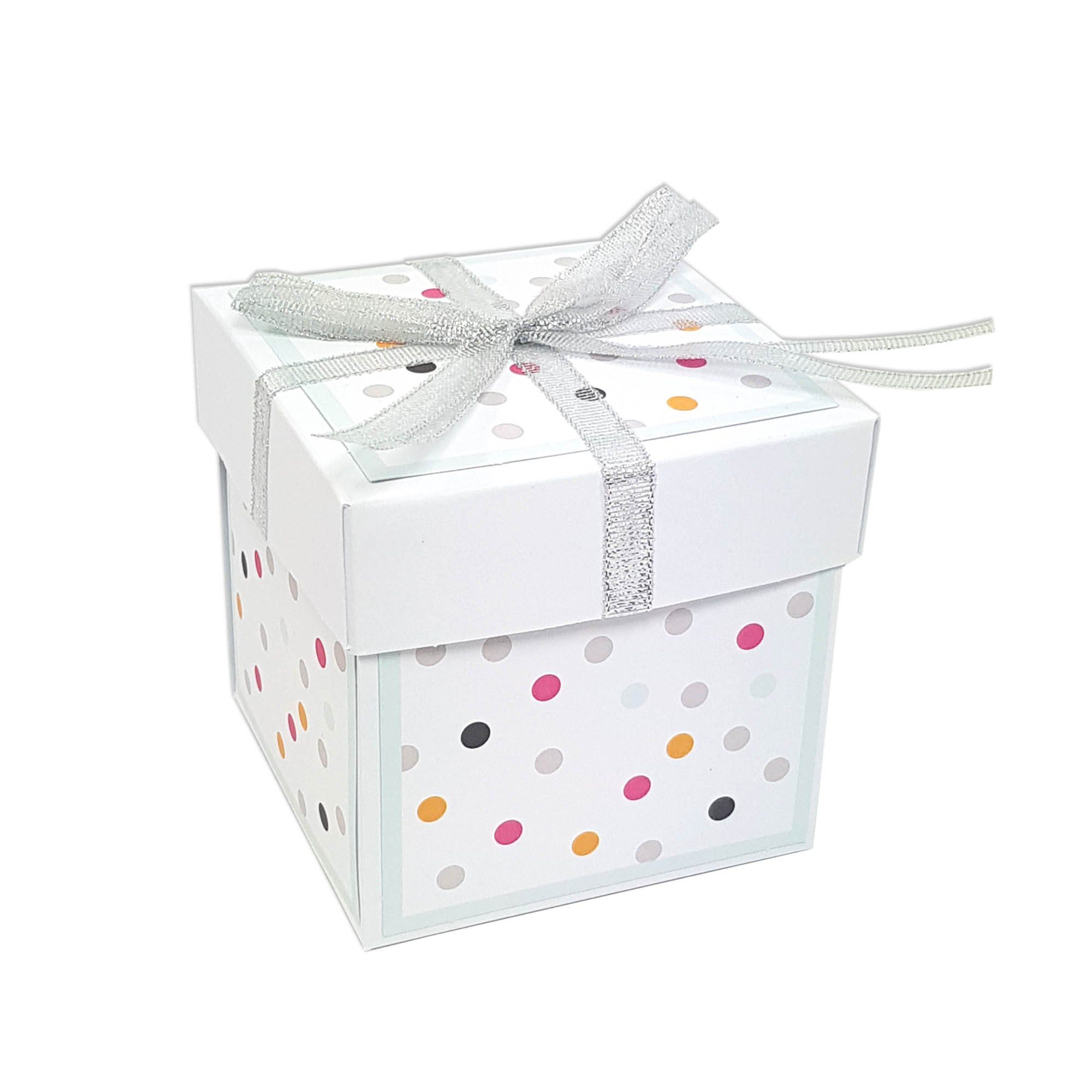 DIY WUNDERVoll Happy Frau Konfetti Explosionsbox Papierdekoration Birthday