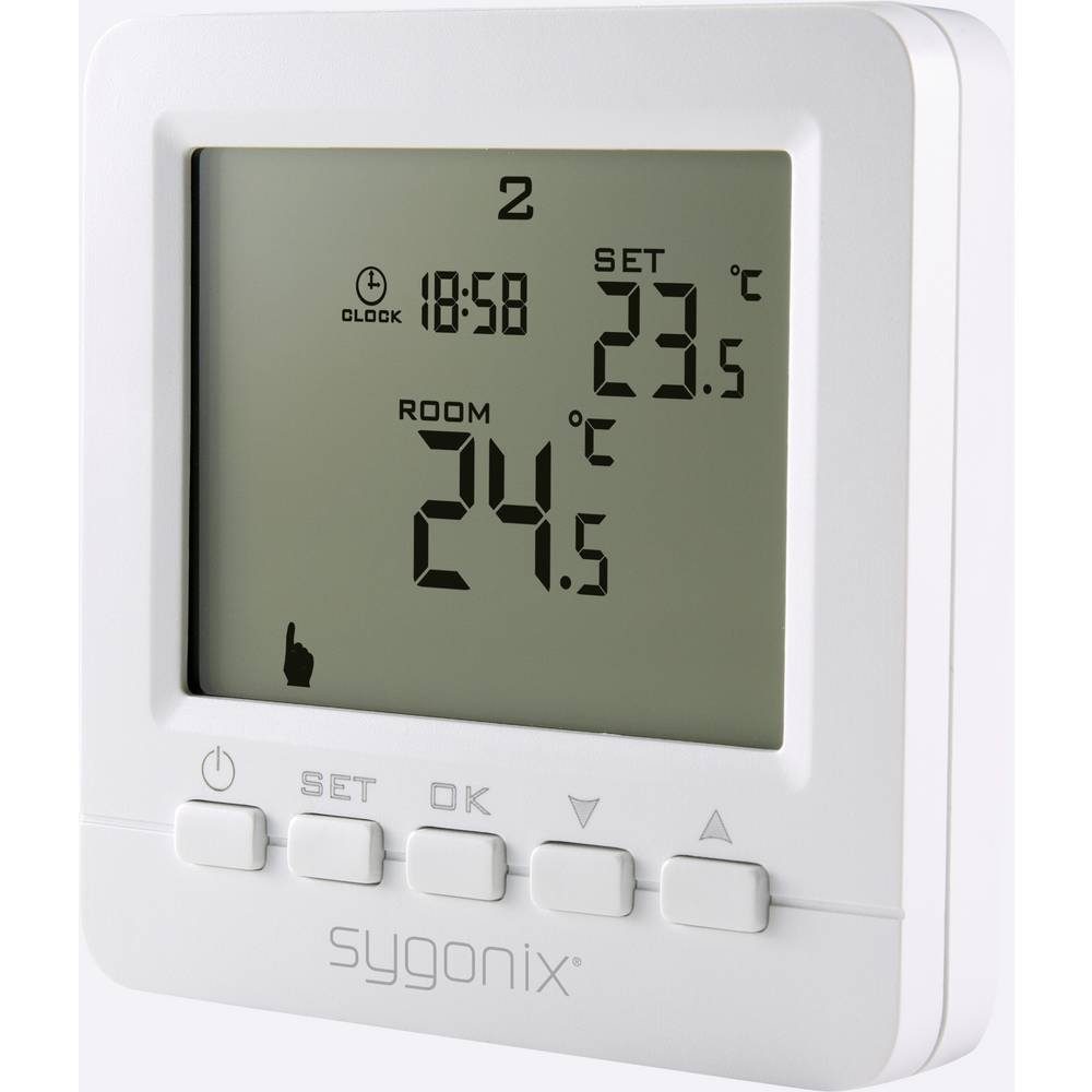 Sygonix Raumthermostat Programmierbares Heizungsthermostat, digital | Raumthermostate