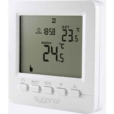 Sygonix Raumthermostat Programmierbares Heizungsthermostat, digital