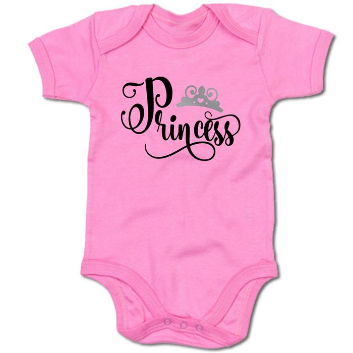 G-graphics Kurzarmbody Baby Body - Princess mit Spruch / Sprüche • Babykleidung • Geschenk zur Geburt / Taufe / Babyshower / Babyparty • Strampler