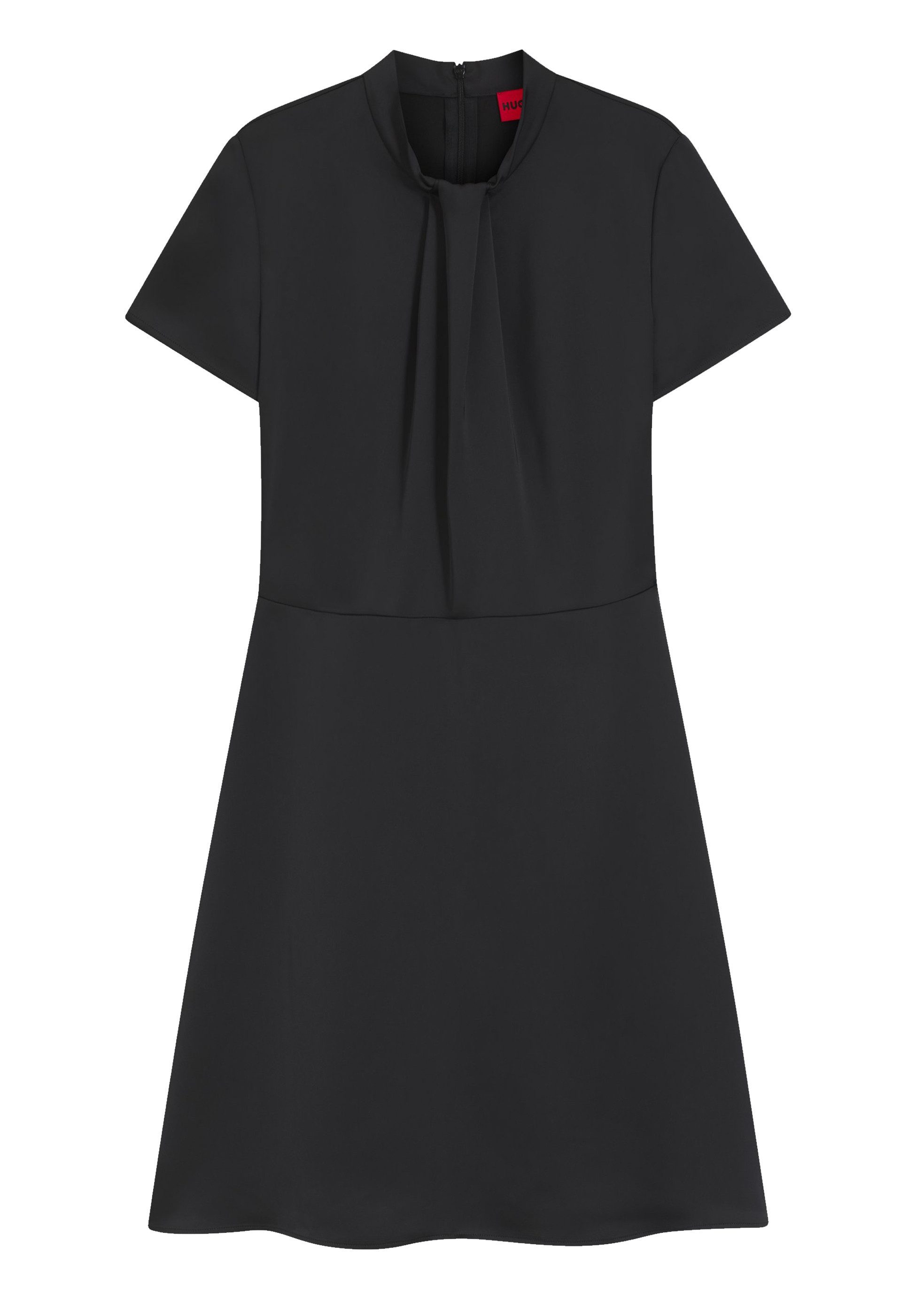 HUGO Etuikleid Kalerina mit Drapierung (1-tlg)