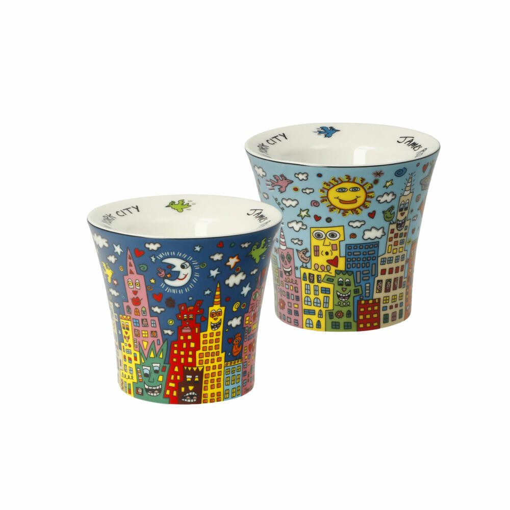 Goebel Eierbecher James Rizzi - My New York City, (2-tlg)