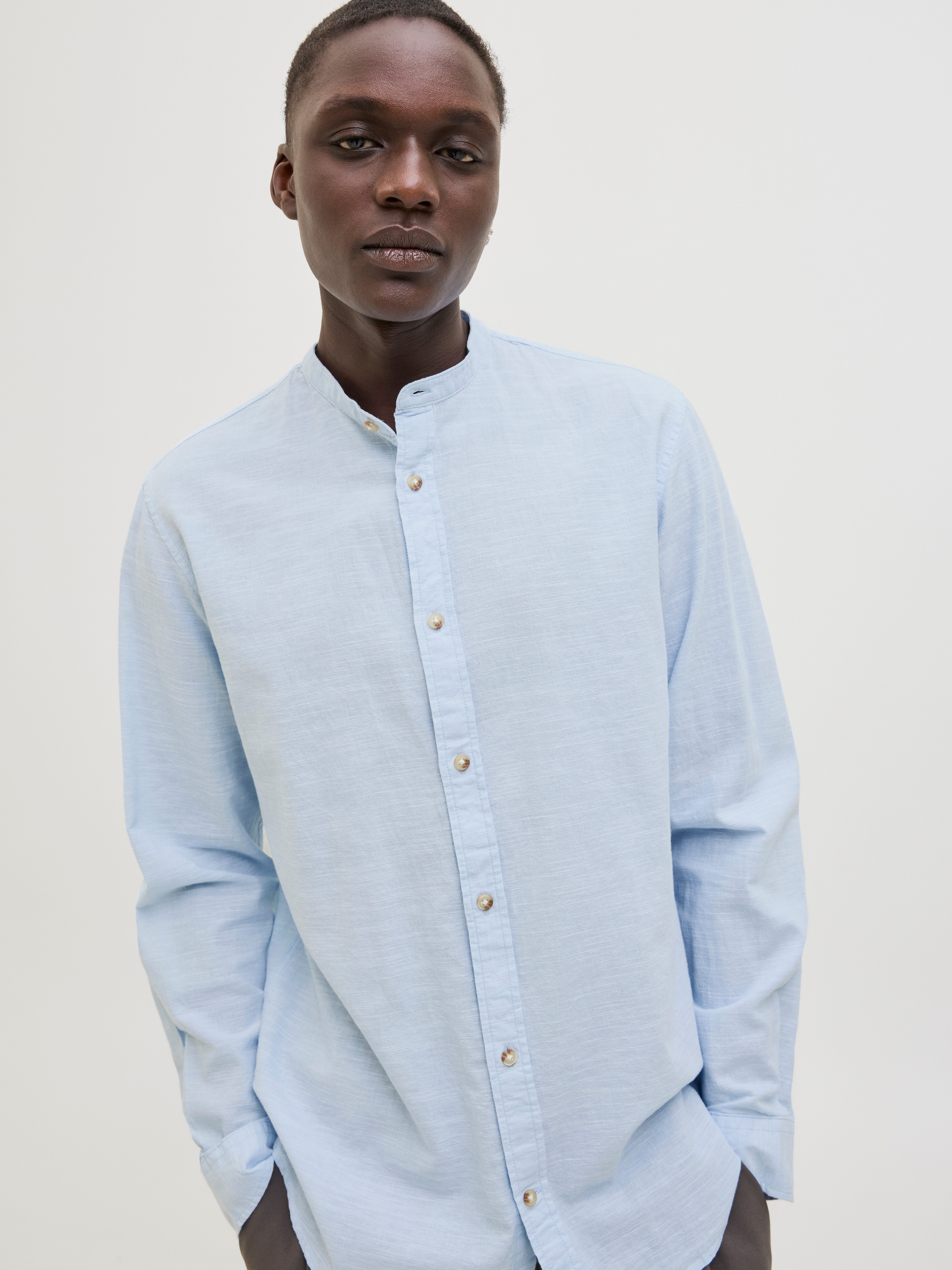 Jack & Jones Langarmhemd JJESUMMER BAND günstig online kaufen