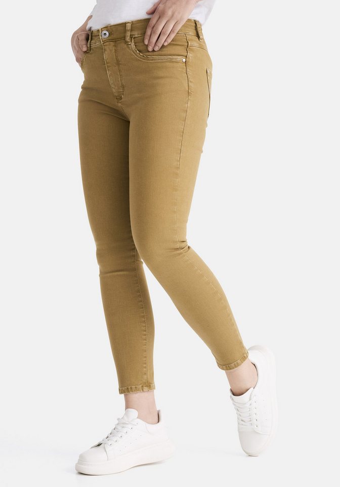 STOOKER WOMEN 5-Pocket-Jeans Rio Colour Skinny Fit Jeans Skinny Fit Casual Clean Wash Denim Jeans Magic Shape Effekt für Damen