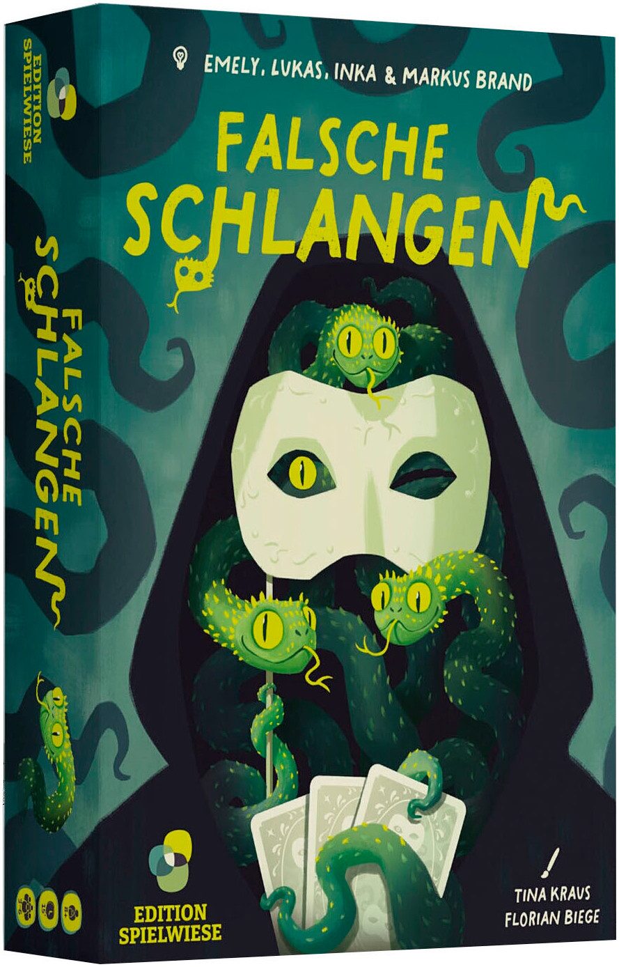 EDITION SPIELWIESE Spiel Falsche Schlangen, Familienspiel, Made in Germany