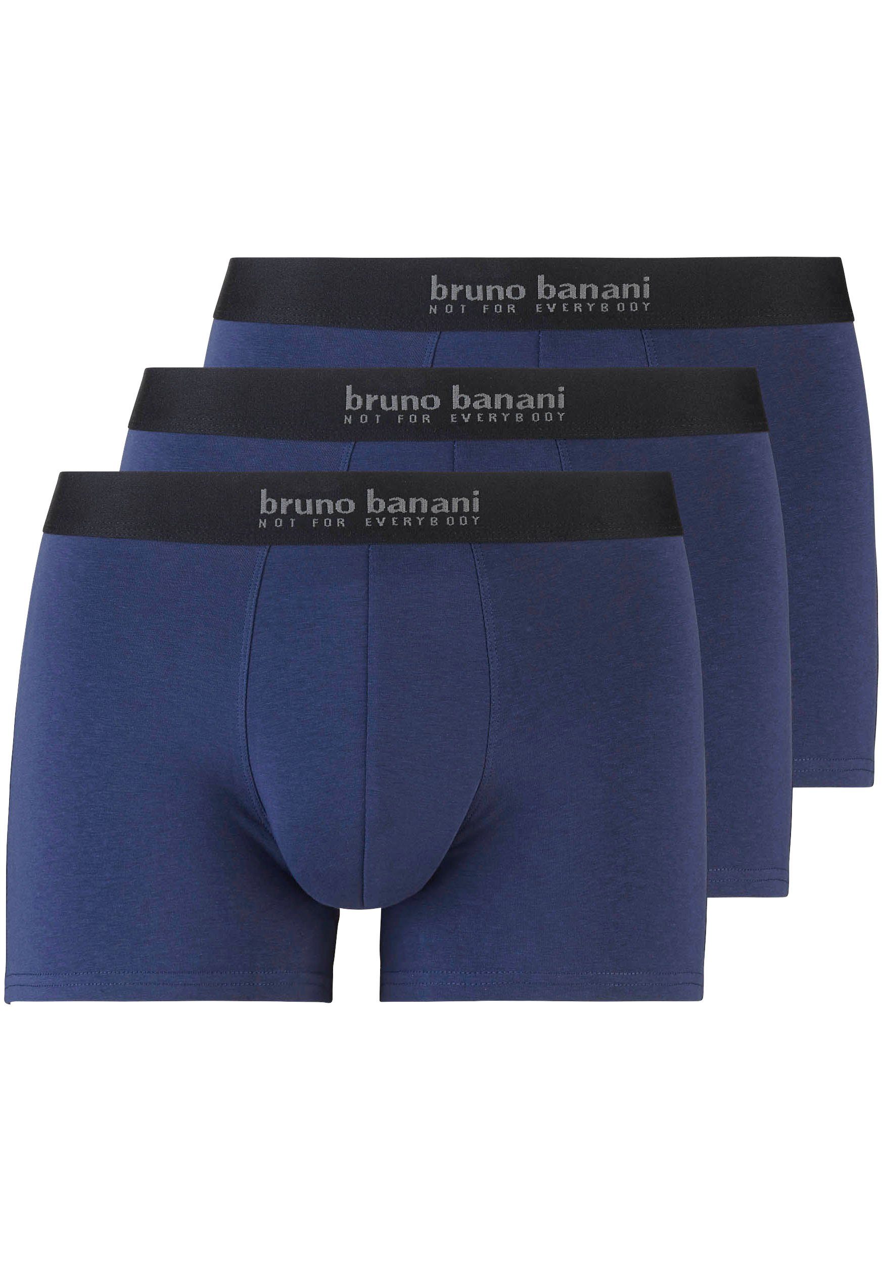 Bruno Banani Boxershorts Short 3Pack Energy Cotton (3er Pack) mit Schriftzu günstig online kaufen
