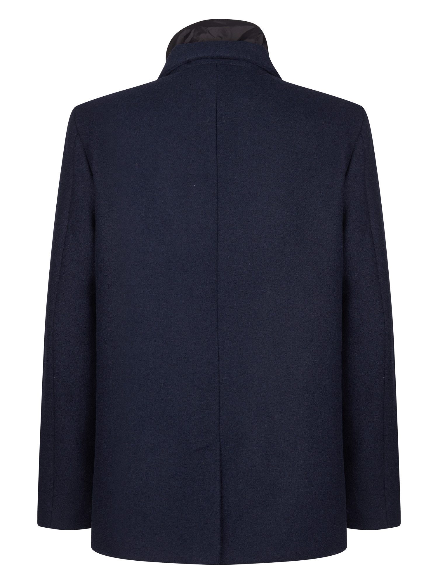 Petrol Industries Wollmantel - Mantel Herren - Wolljacke - Kurzmantel - Herren Mantel mit Stehkrage