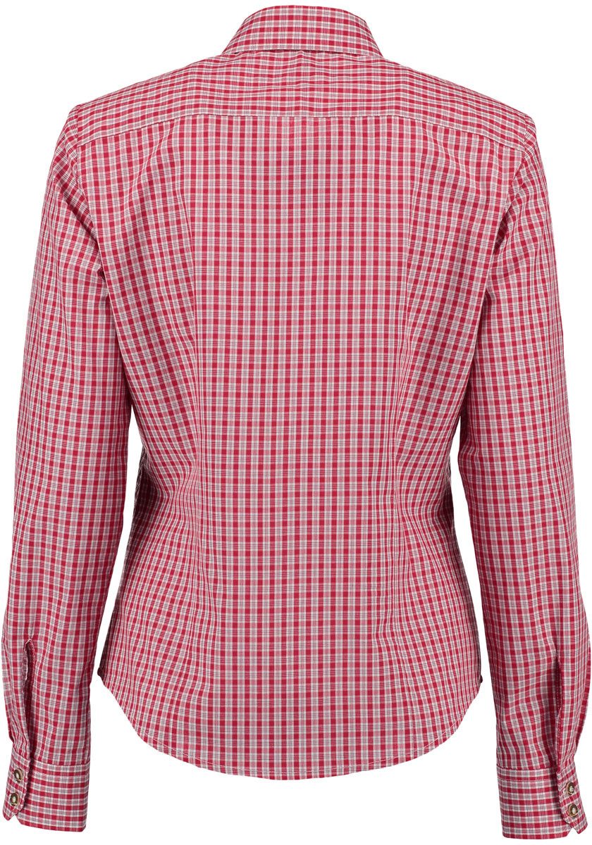 OS Trachten Trachtenbluse Prami Langarmbluse mit Hirsch-Stickerei auf der B günstig online kaufen