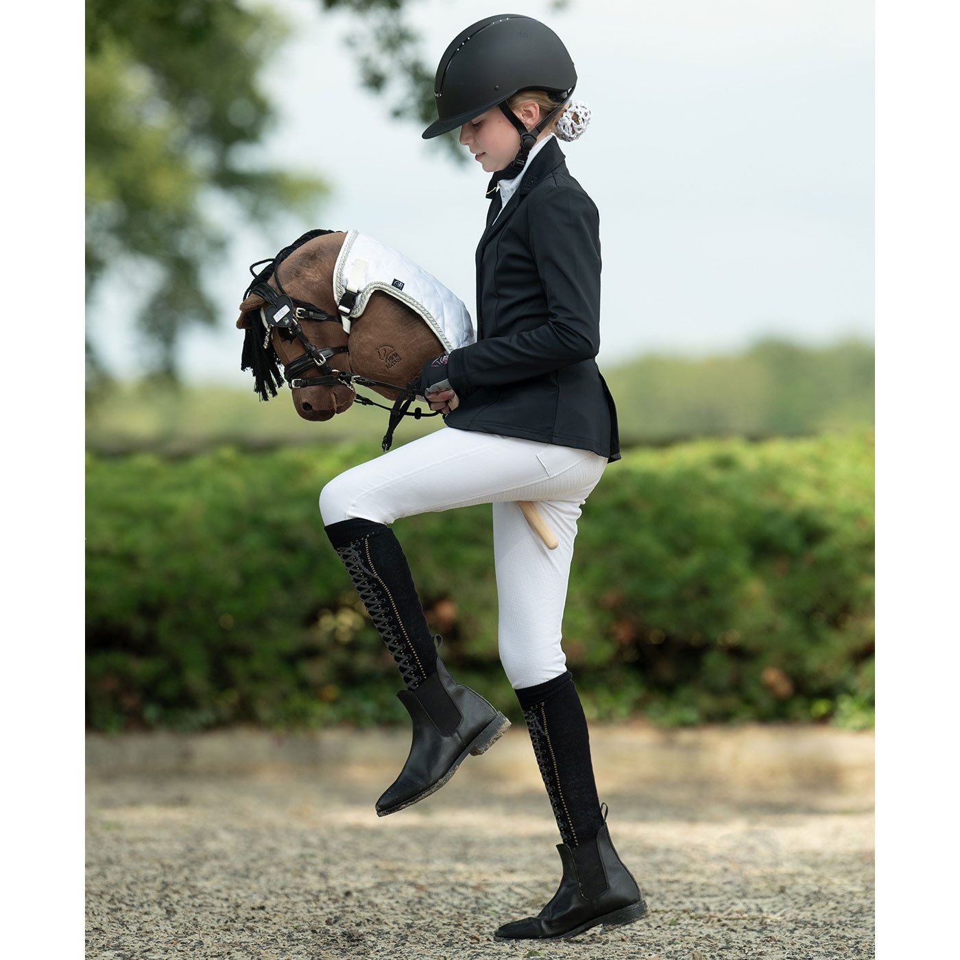 HKM Steckenpferd Hobby Horse Dressur -Avalon-