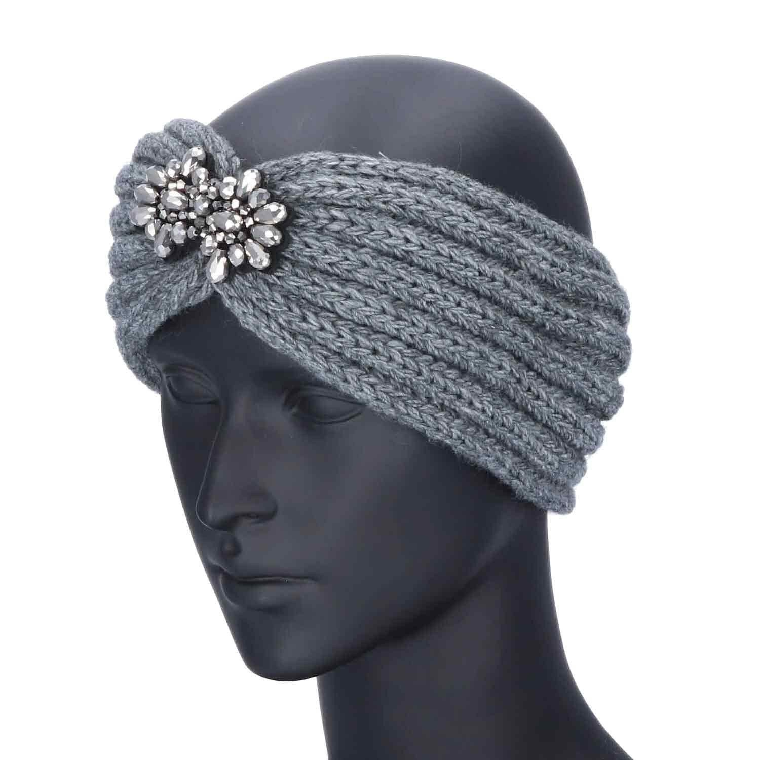 Antonio Strickmütze Antonio Strick Stirnband hellgrau (1-St) günstig online kaufen