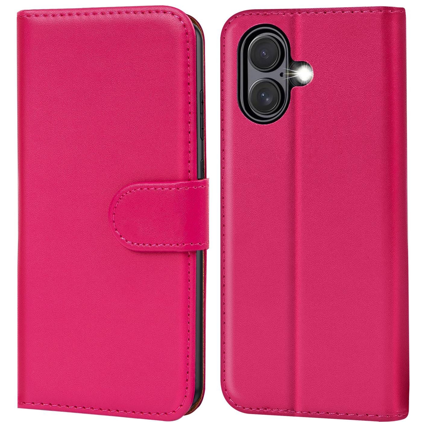 CoolGadget Handyhülle Wallet Klapp Tasche Book Case für Apple iPhone 17, Hülle Klapphülle Flip Cover Etui Schutzhülle