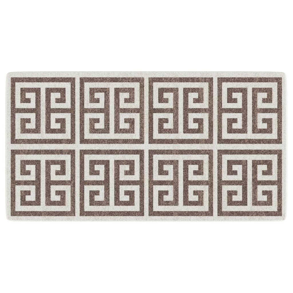 vidaXL Teppich Teppich Kurzflor Mehrfarbig 80x150 günstig online kaufen