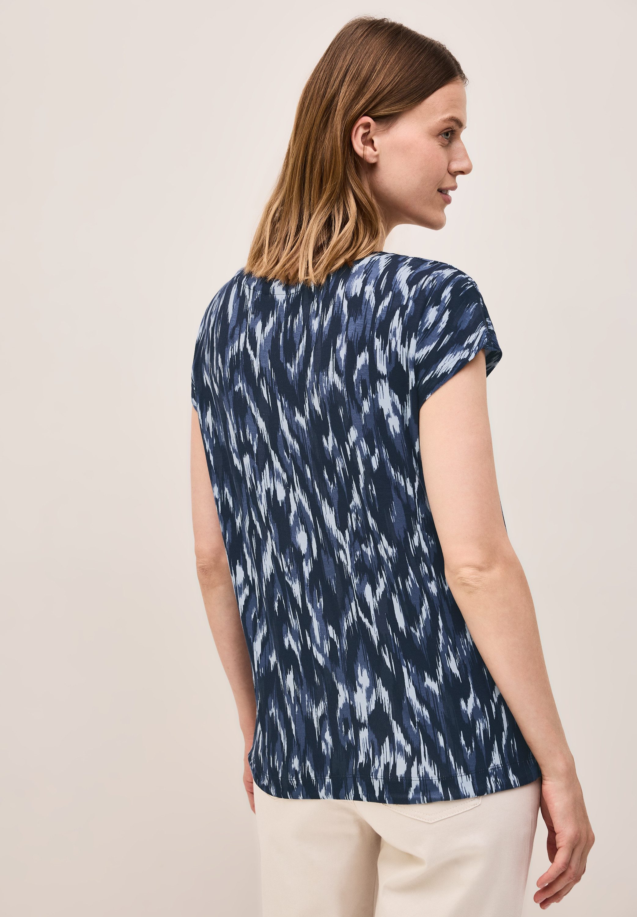 CECIL Print-Shirt aus strecthigem Viskosematerial günstig online kaufen